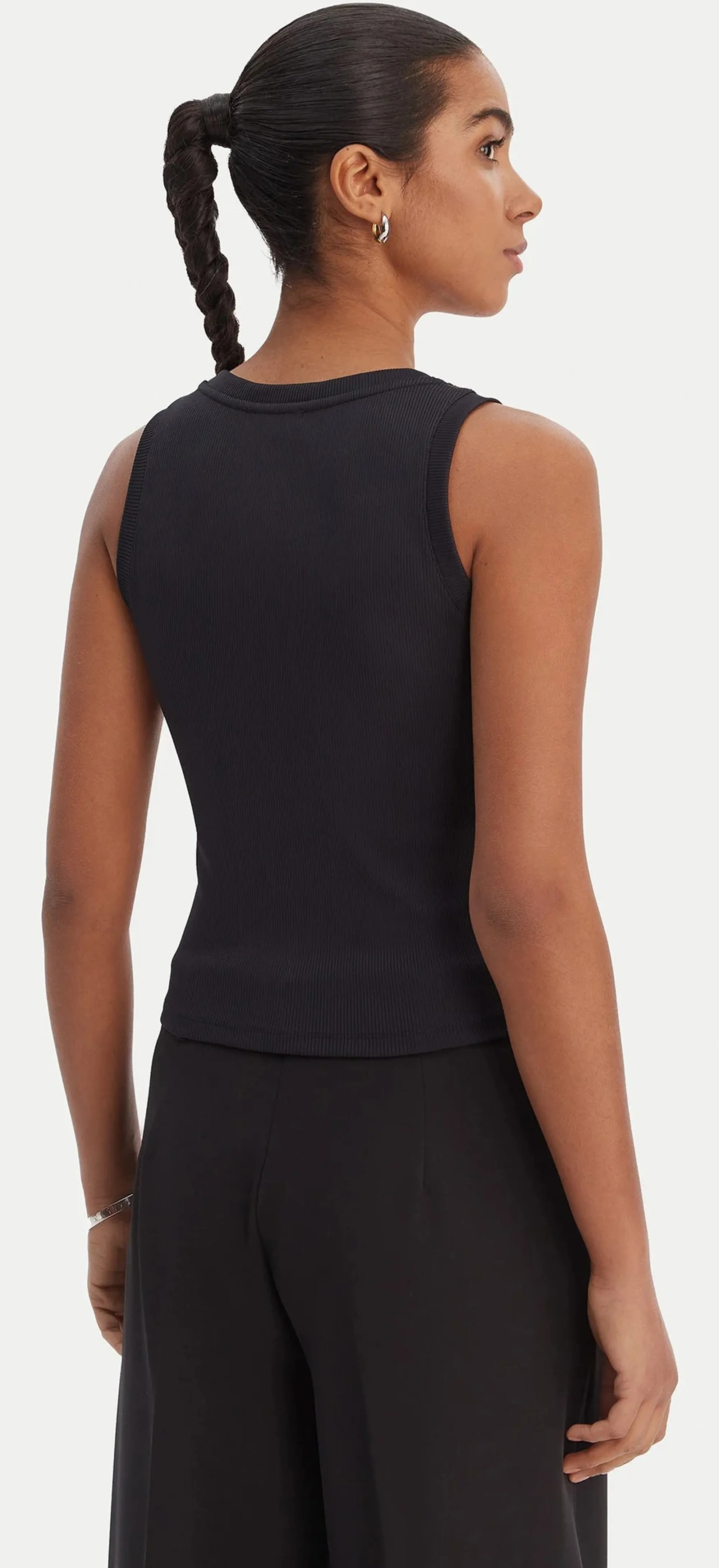 Fracomina Top Con Monogramma Nero Fp26St2003J42701 173768