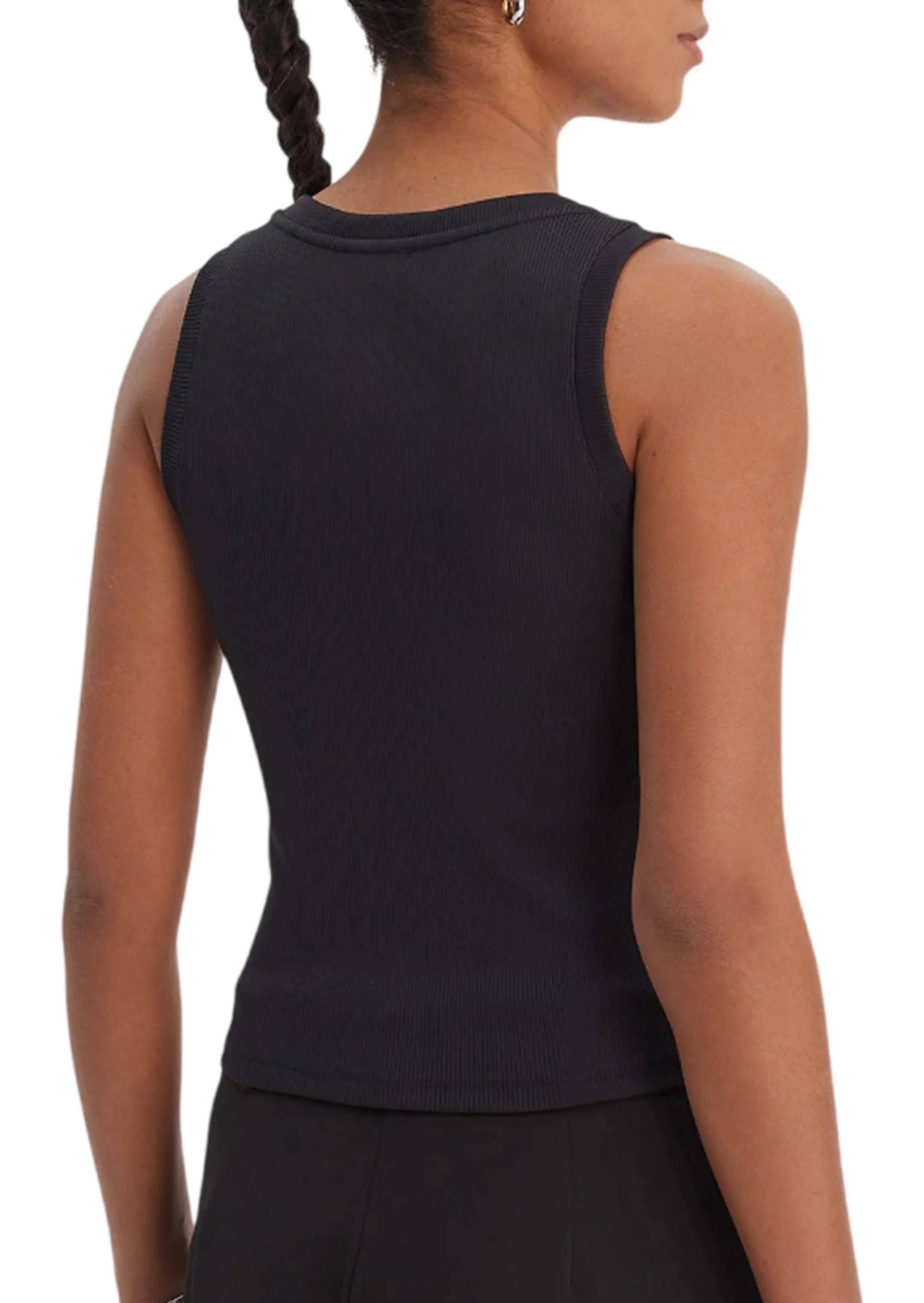 Fracomina B'Top With Monogram' Black Fp26St2003J42701 176928