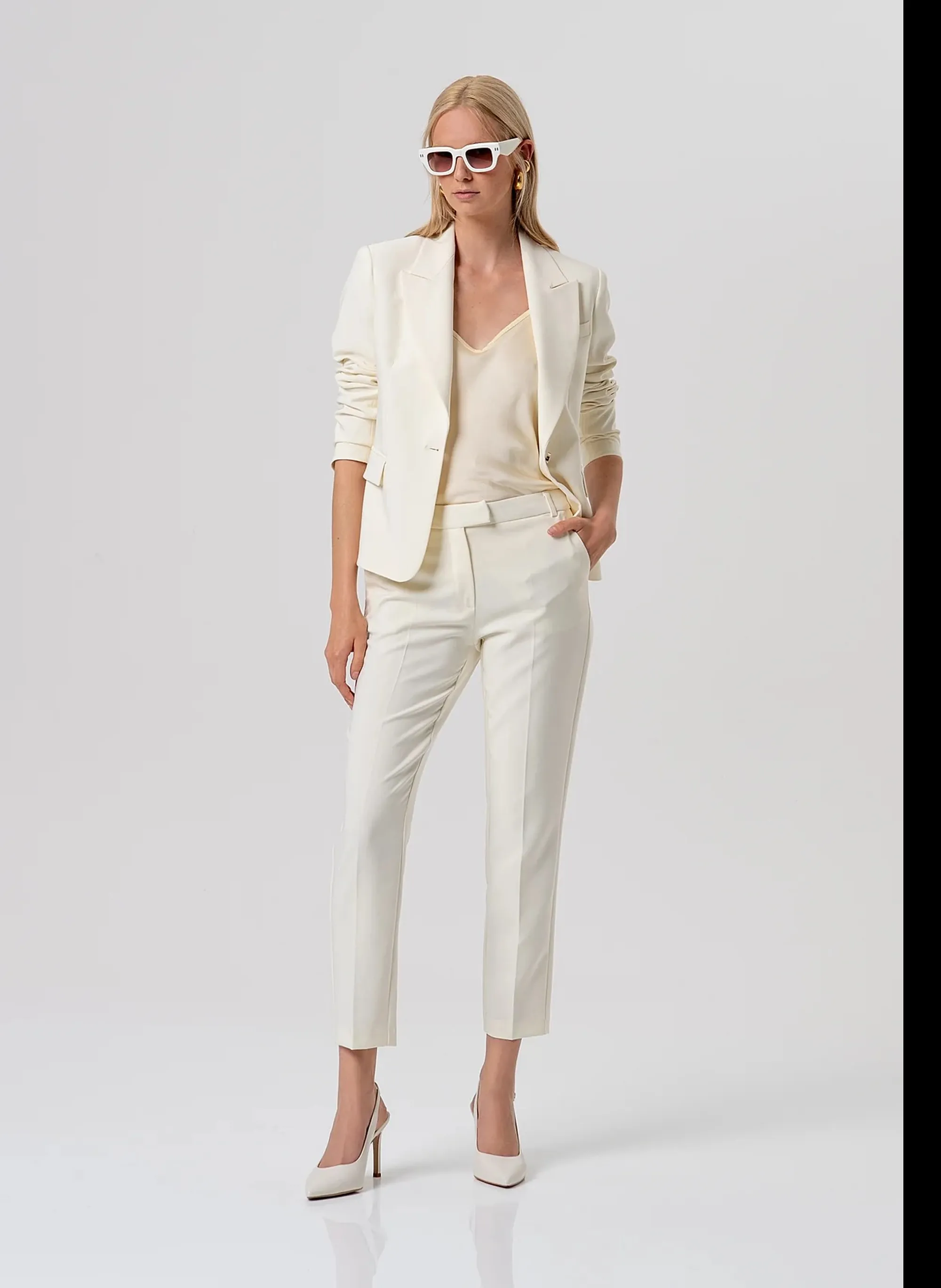 Fracomina Top In Raso Di Viscosa Burro Fr26St2033W41301 173846