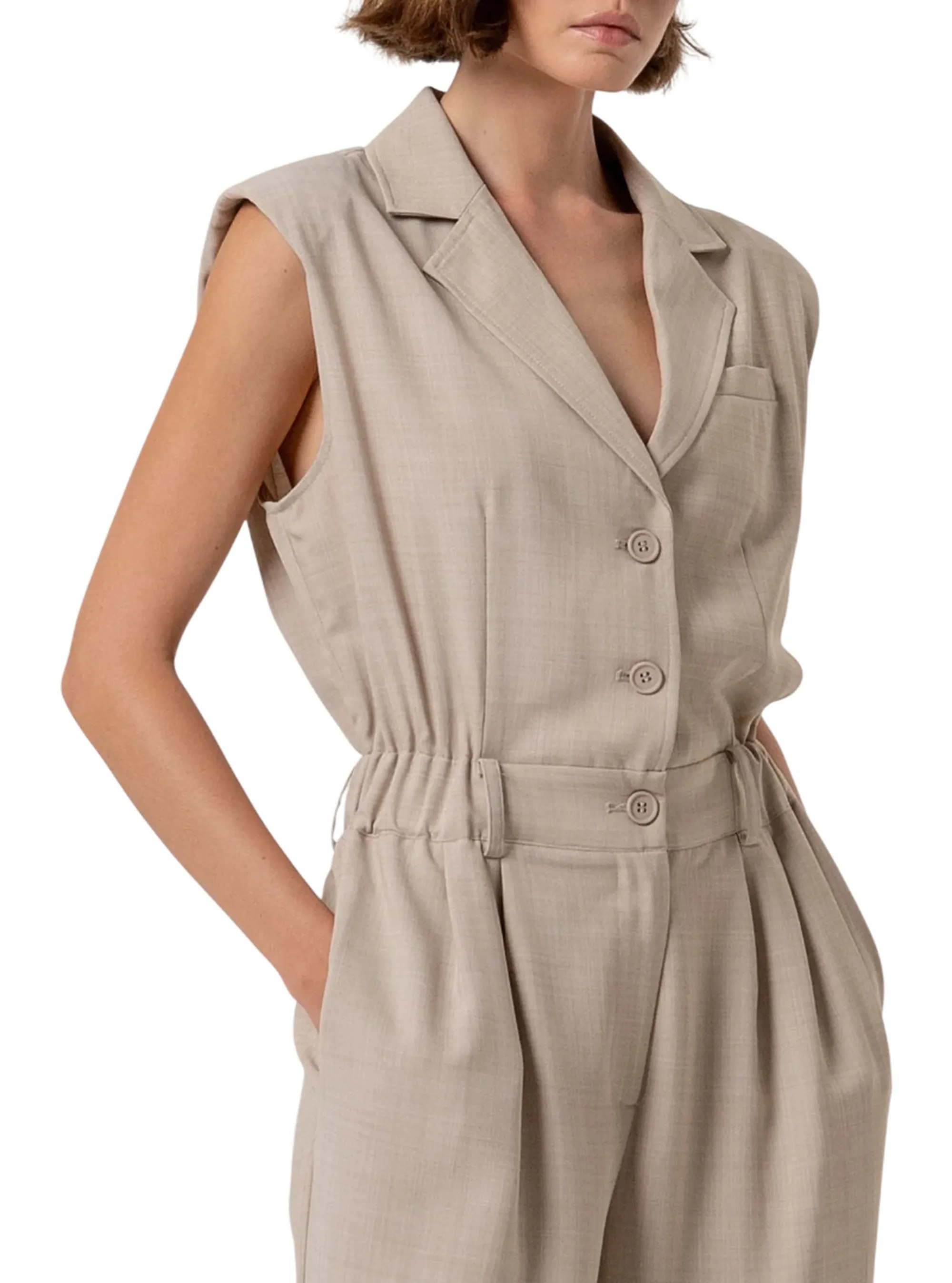 Fracomina B'Jumpsuite' Light Brown Fr26So2005W763014 176848