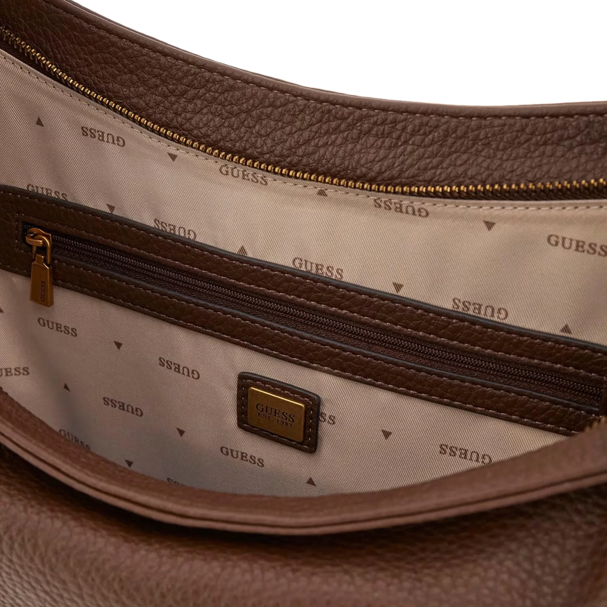 Guess Borsa A Spalla Camden Marrone Hwbb9308180 159362