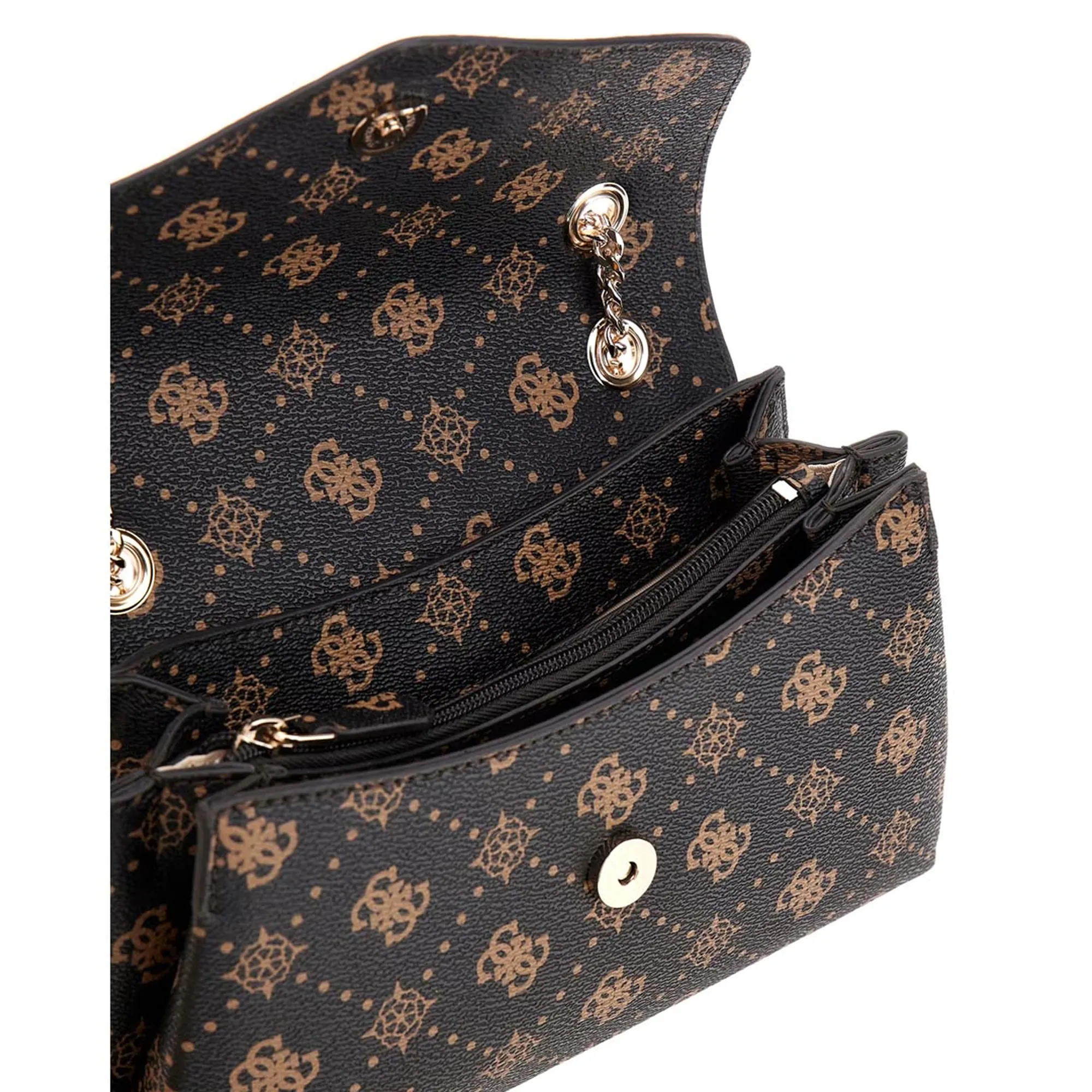 Guess Borsa A Spalla Silia Marrone Hwgp9890210 162571