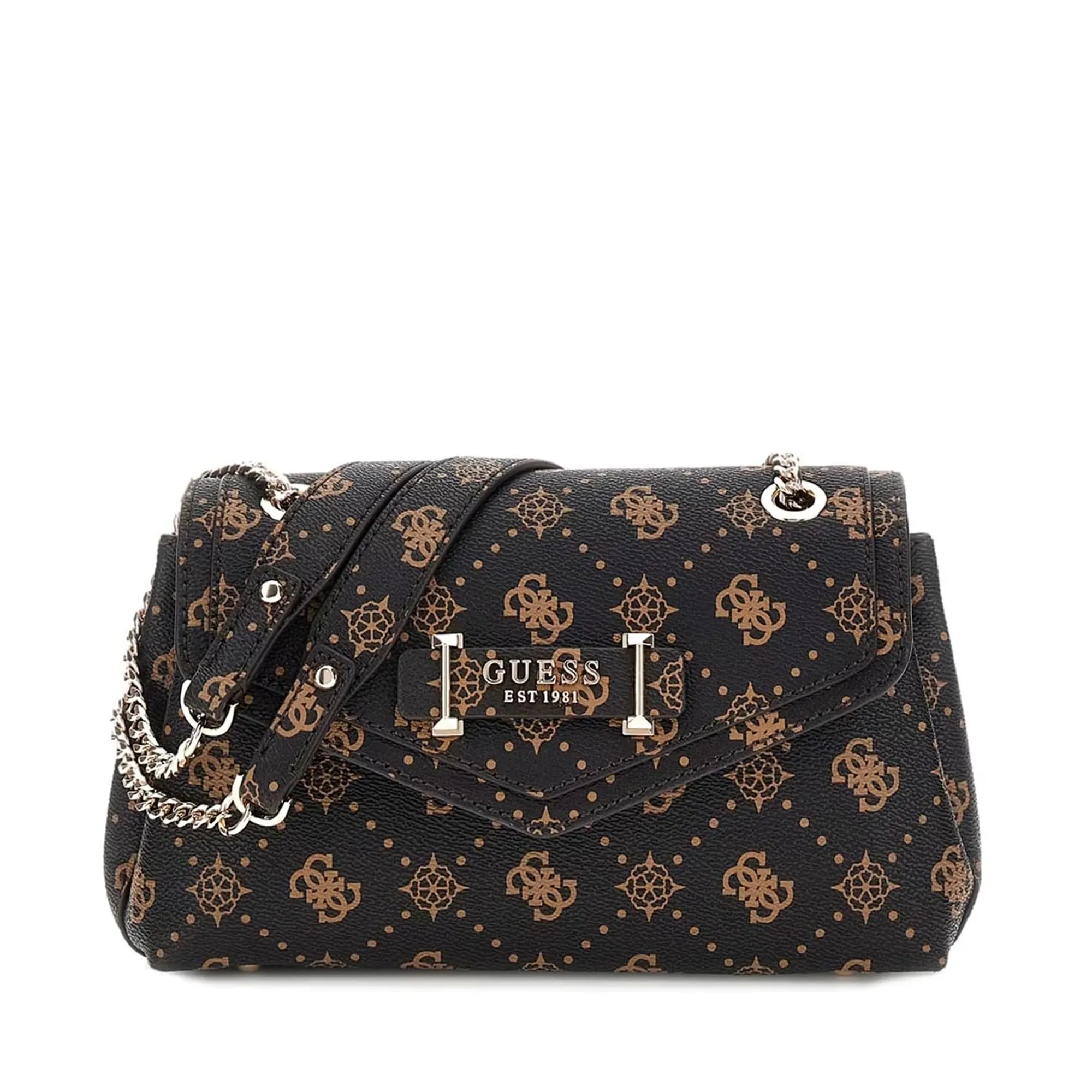 Guess Borsa A Spalla Silia Marrone Hwgp9890210 162572