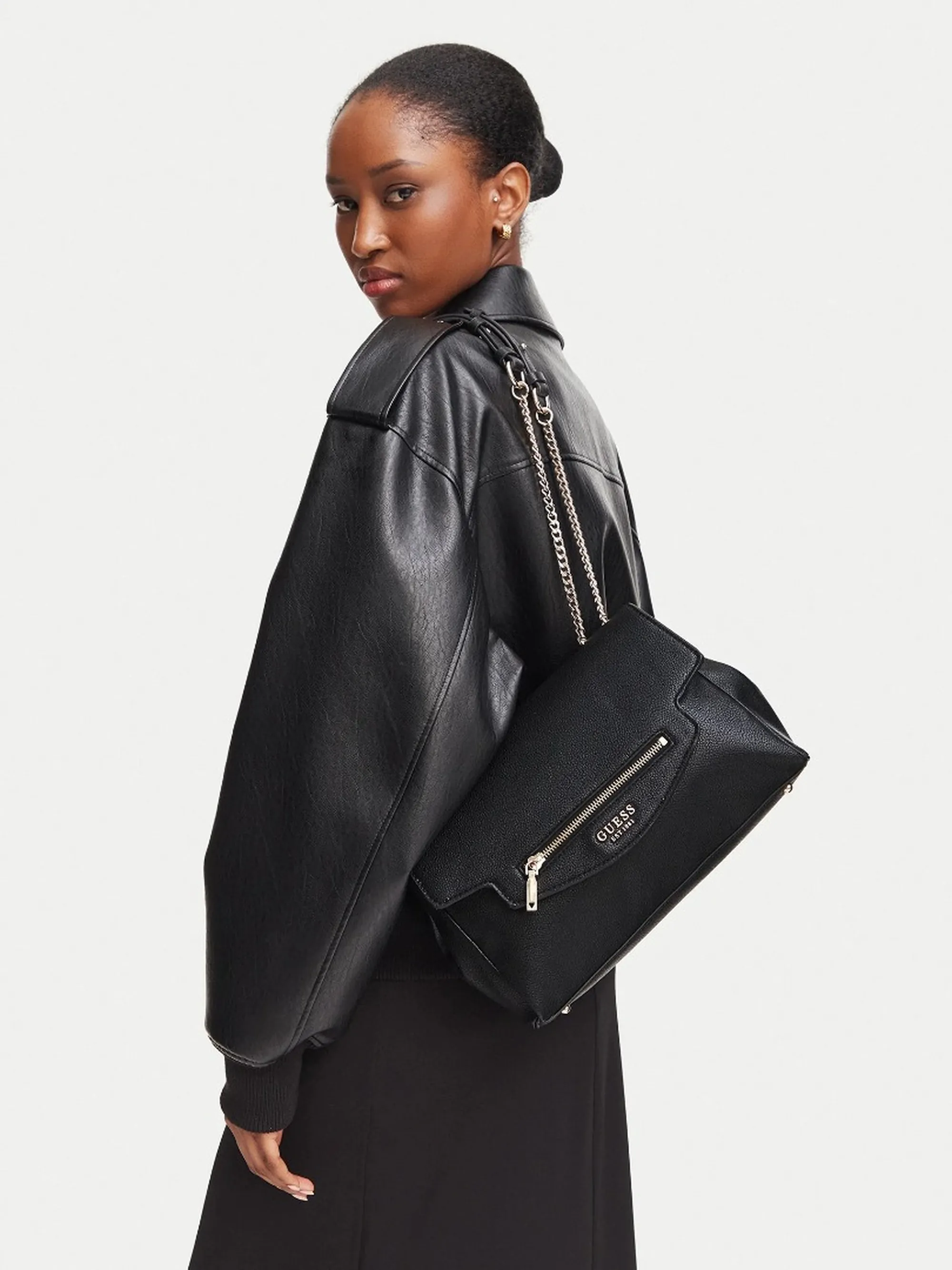 Guess B'Antonia Convertible Bag' Black Hwbg2183210 195607