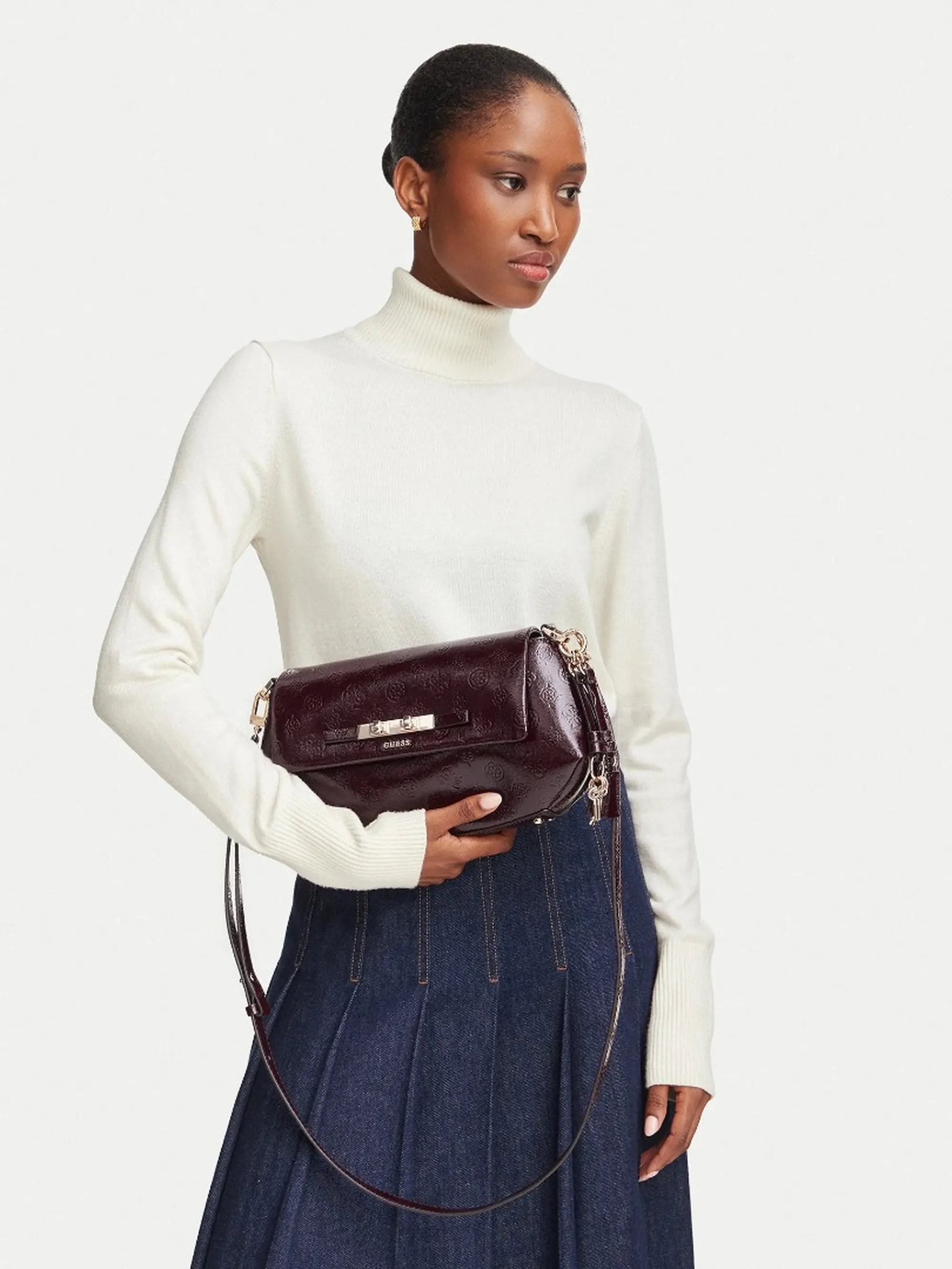 Guess B'Carmella Bag' Burgundy Hwpt2225200 188545