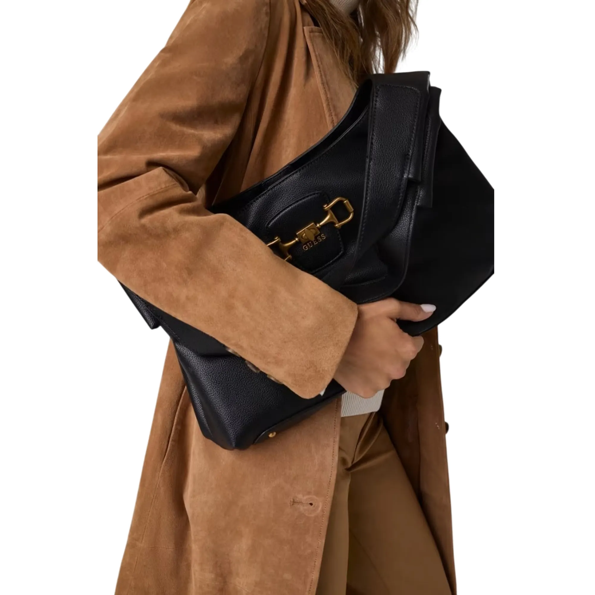 Guess B'Maxi Sunset Hobo Bag' Black Hwbb2314020 196402