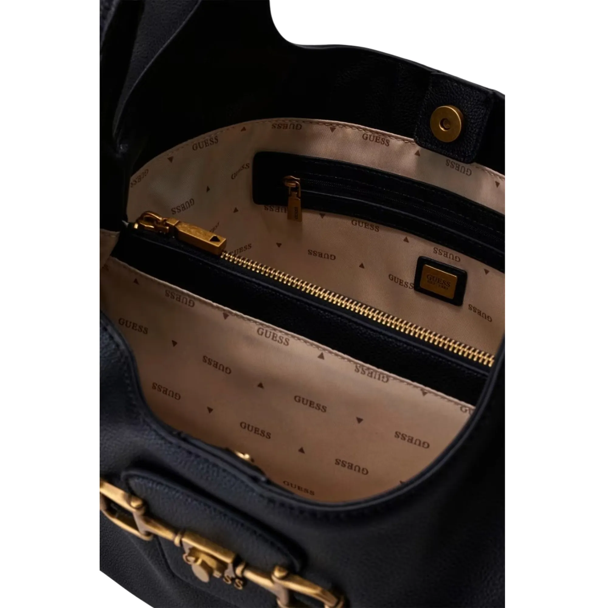 Guess B'Maxi Sunset Hobo Bag' Black Hwbb2314020 196404