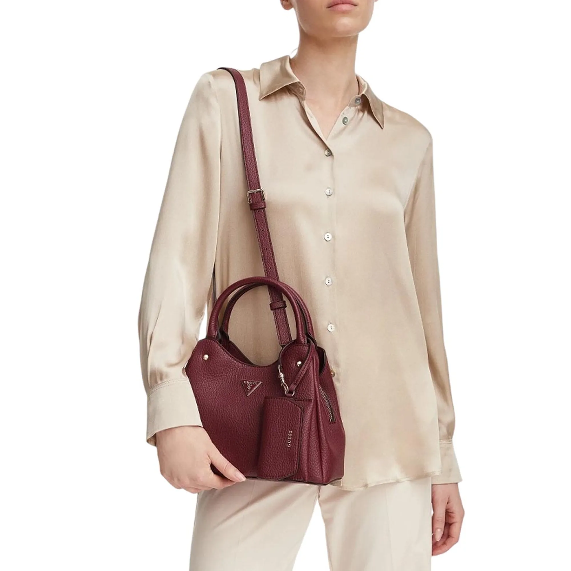 Guess B'Small Lorella Bag' Merlot Hwbg2306220 189801