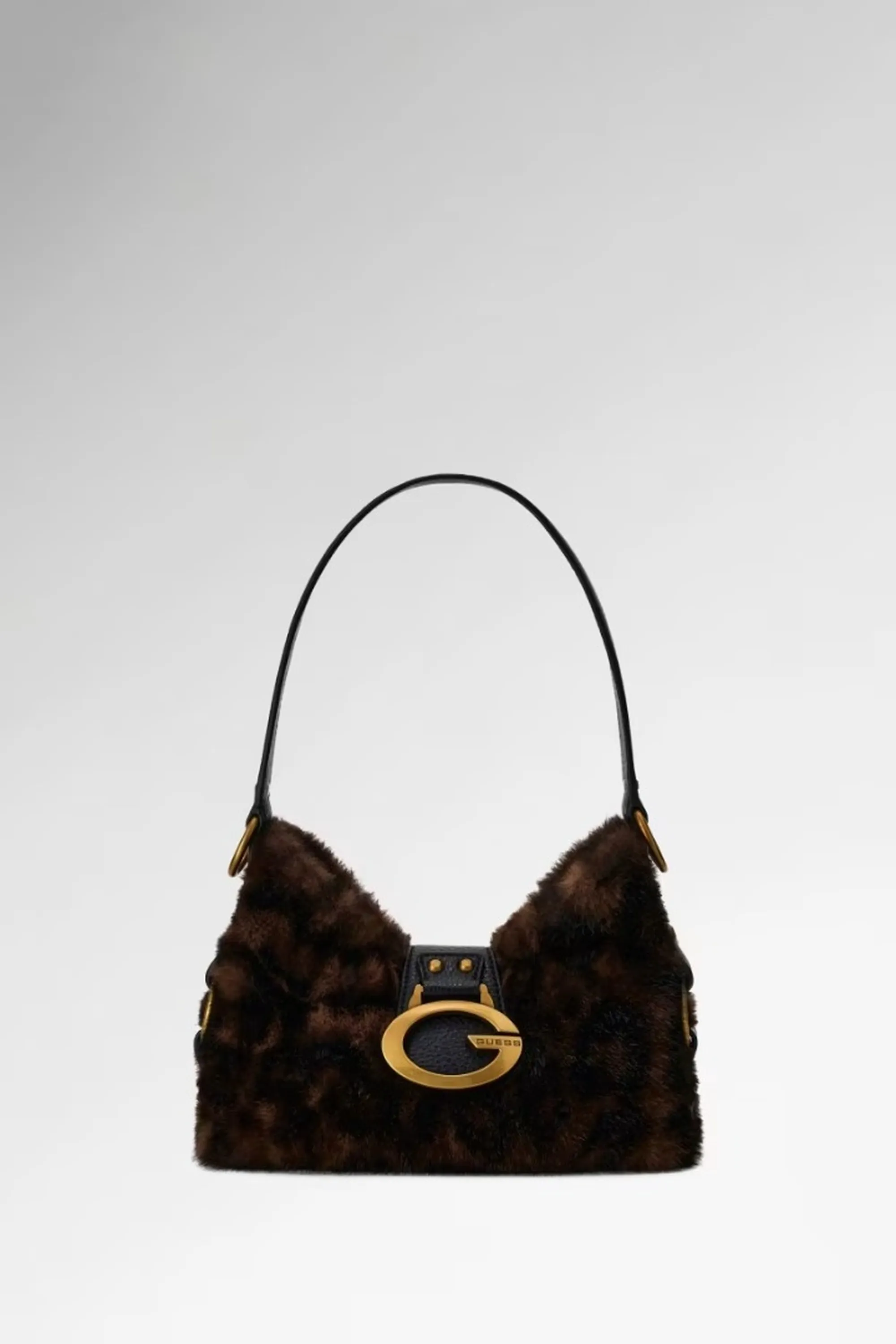Guess B'Camden Mini Shoulder Bag' Brown Hwlb9308720 195388