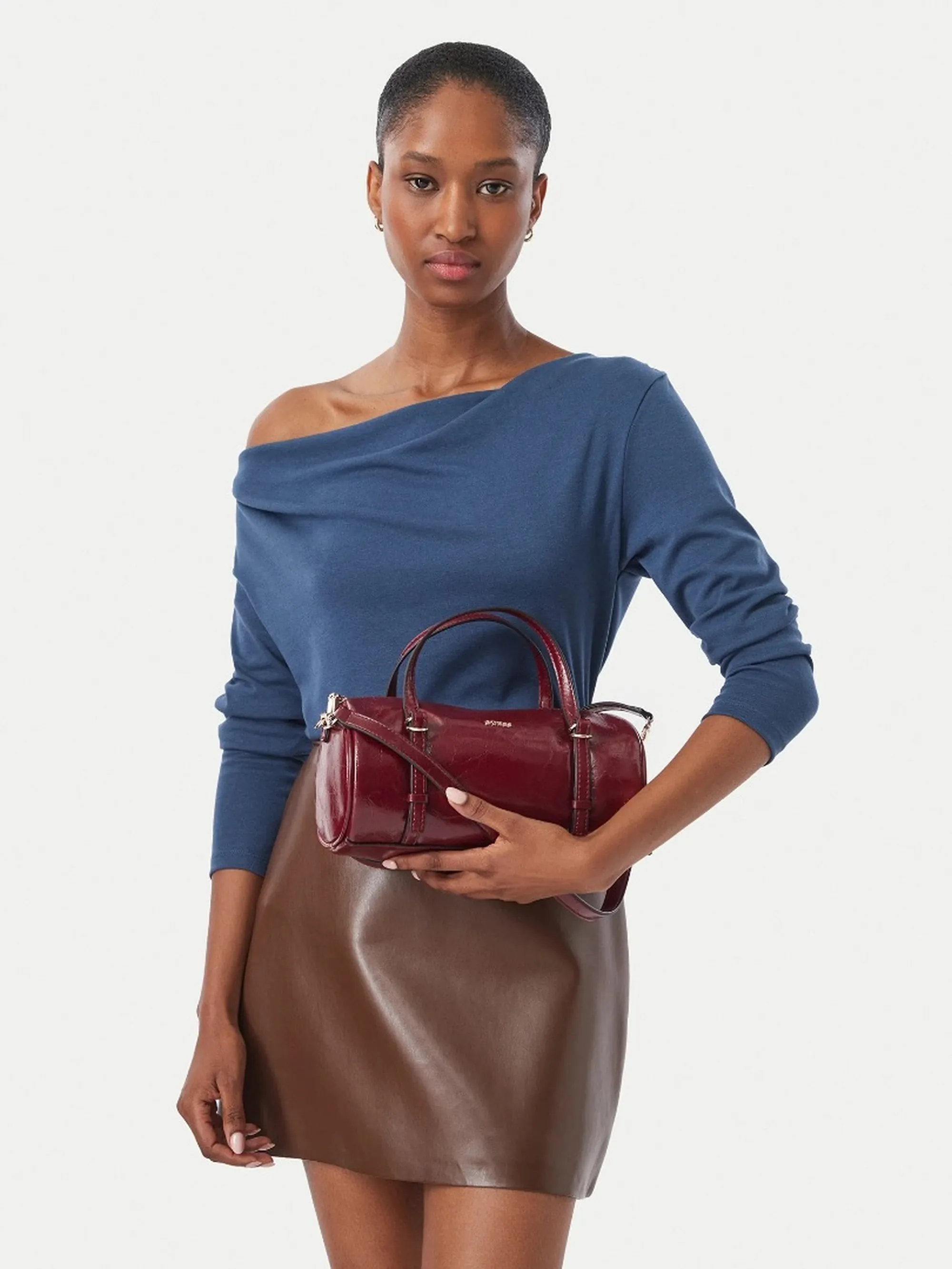 Guess B'Mini Barrel Taylor Bag' Red Hwtg2325760 195493
