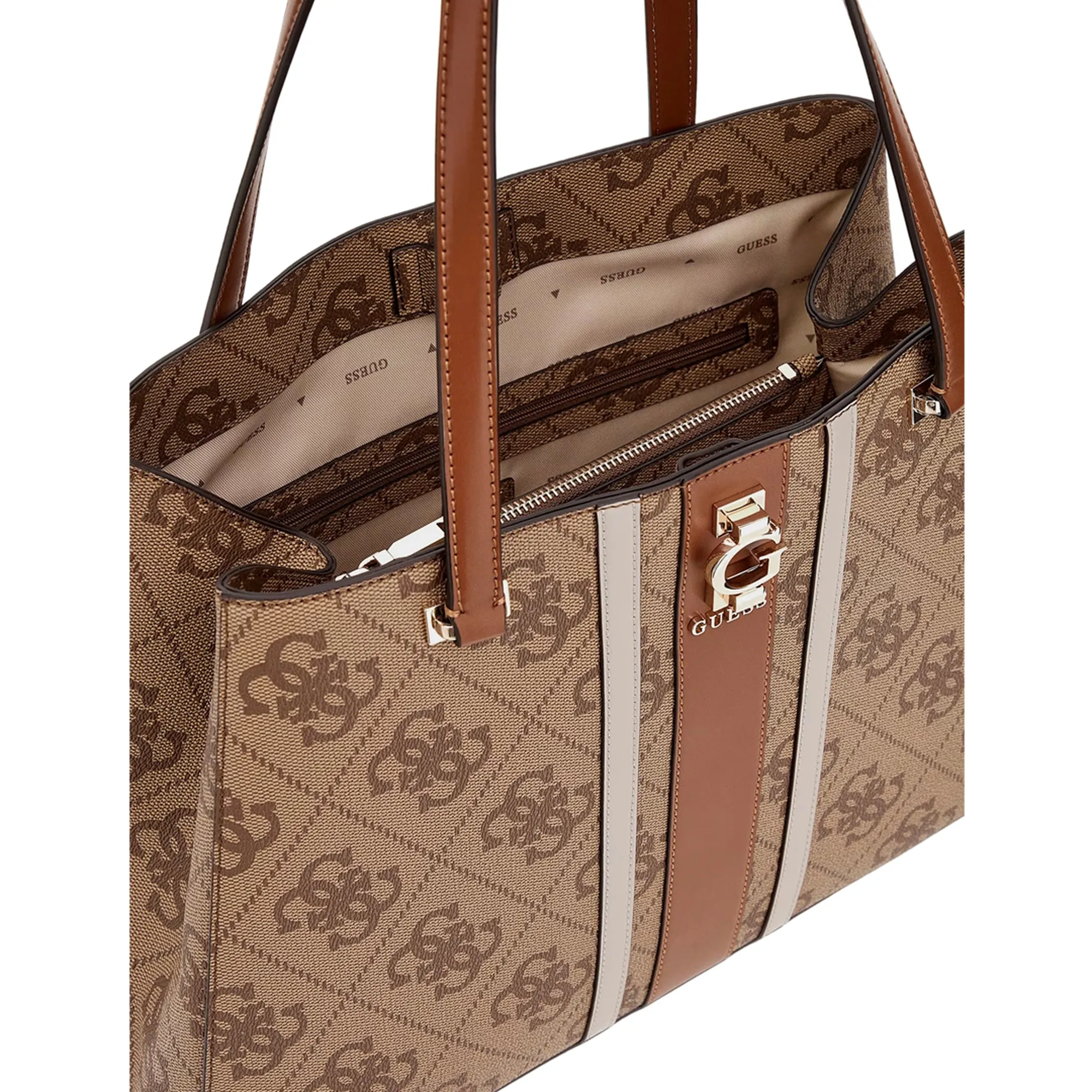 Guess Borsa Shopper Erenia Marrone Chiaro Hwso7838230 159274
