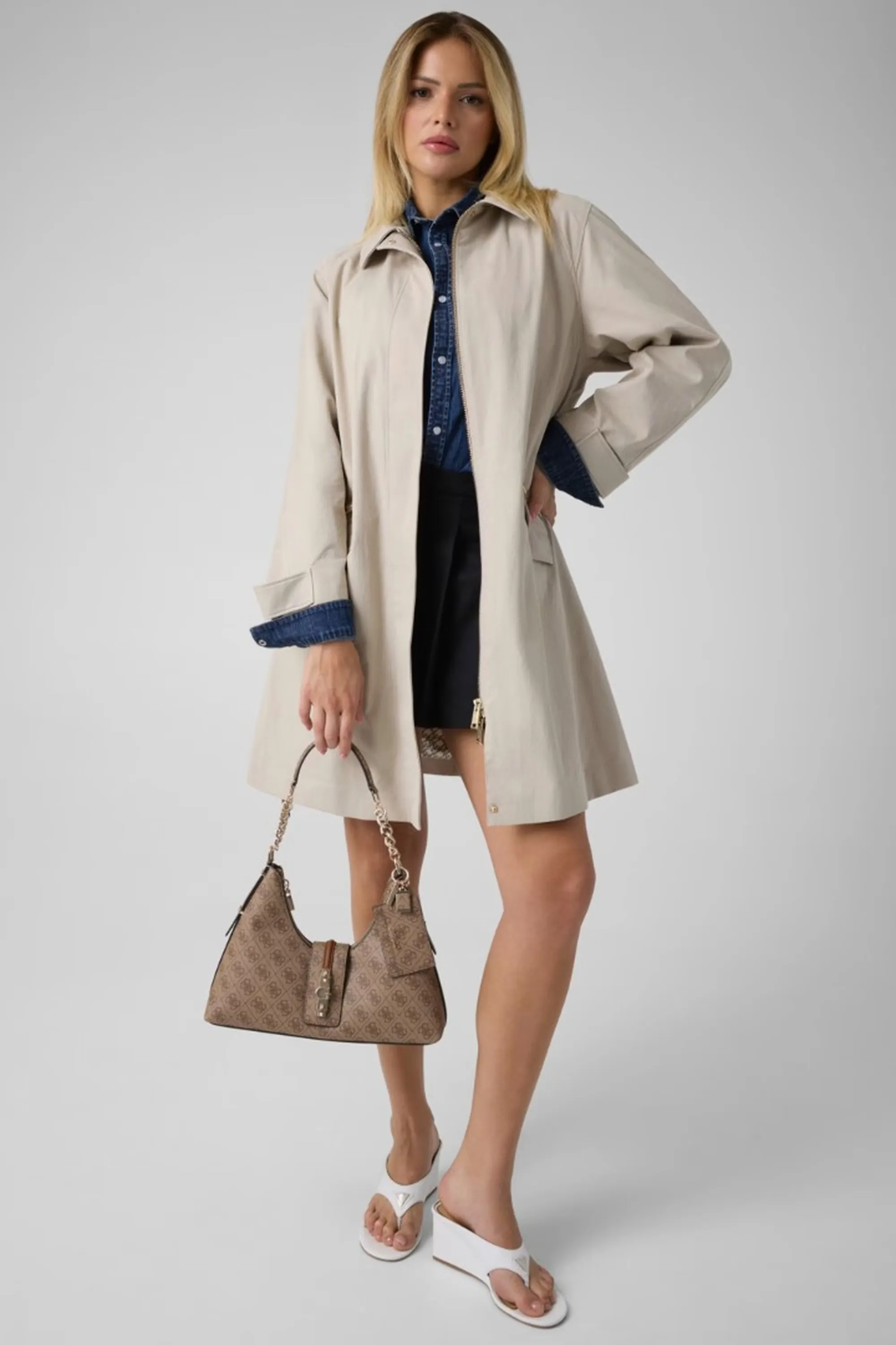 Guess B'Yvonne Bag' Beige Hwsg2378010 190641