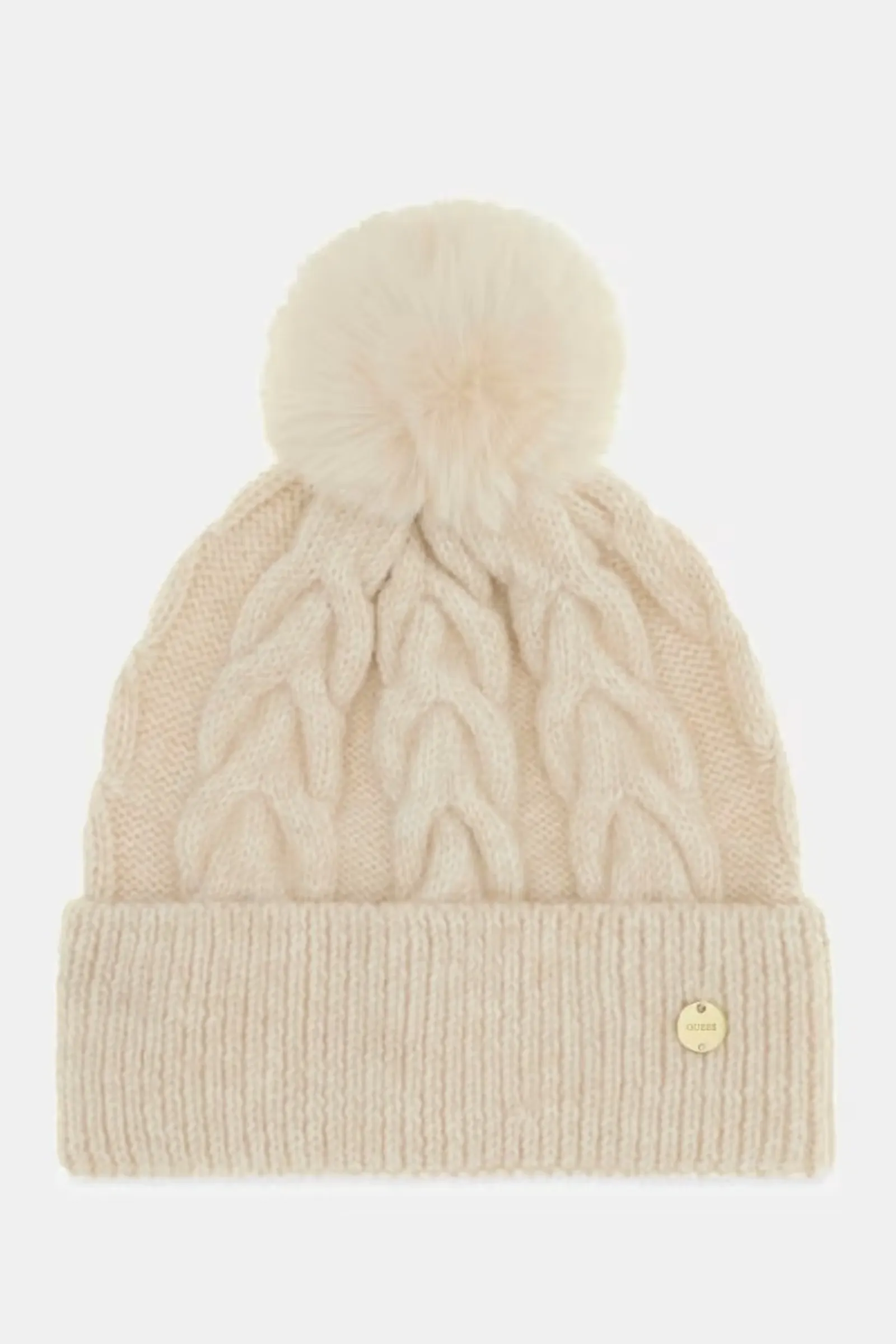 Guess Cappello Lavorato A Maglia Bianco Aw5676Pol01 193113