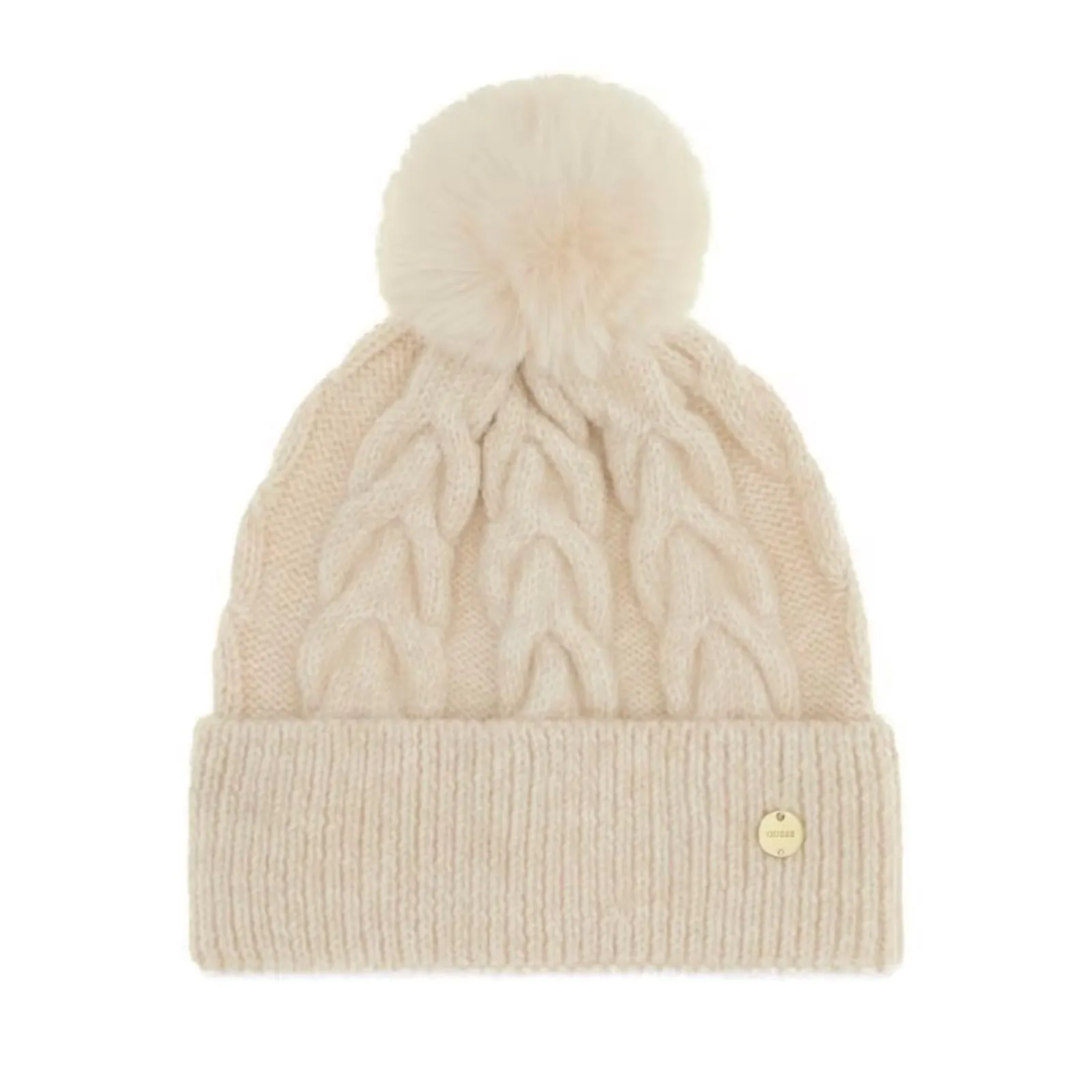 Guess Cappello Lavorato A Maglia Bianco Aw5676Pol01 194759