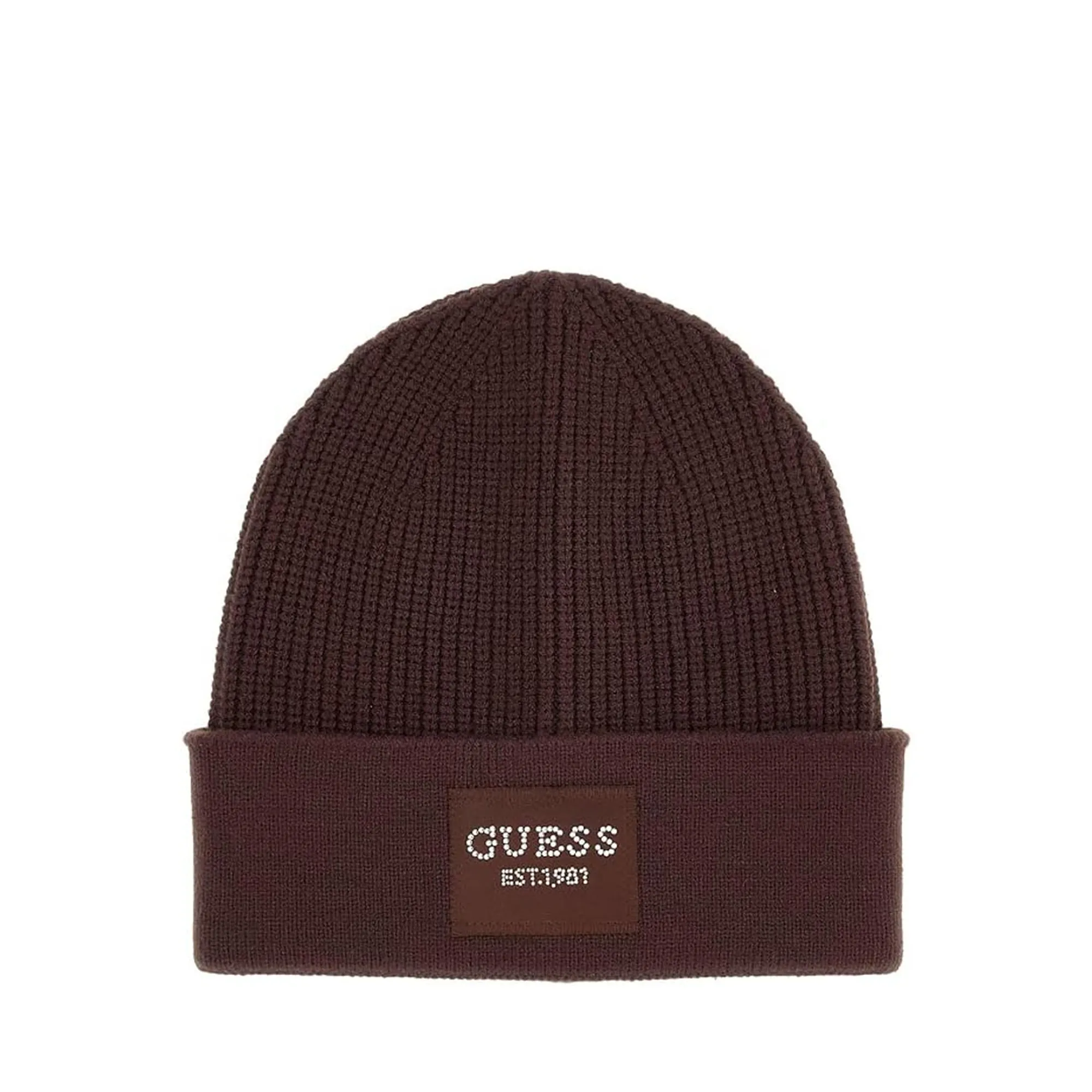 Guess Cappello Lavorato A Maglia Marrone Aw5631Vis01 189829