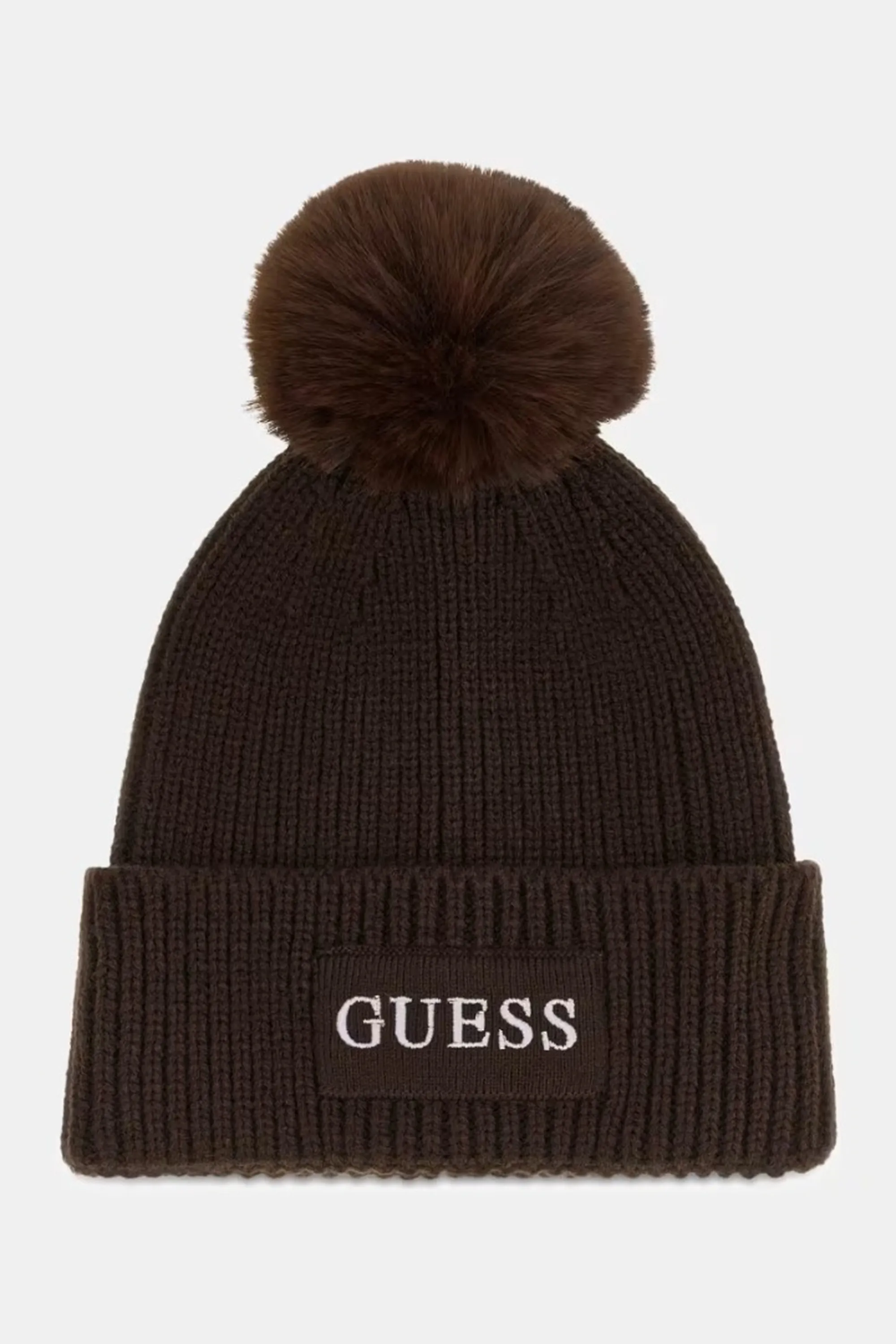 Guess Cappello Lavorato A Maglia Amorette Marrone Aw5650Wol01 197629