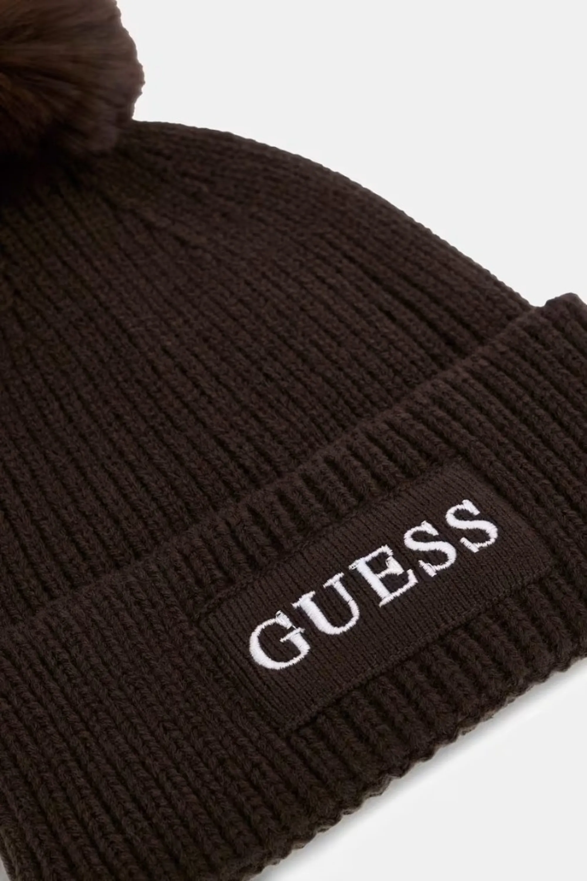 Guess Cappello Lavorato A Maglia Amorette Marrone Aw5650Wol01 197631
