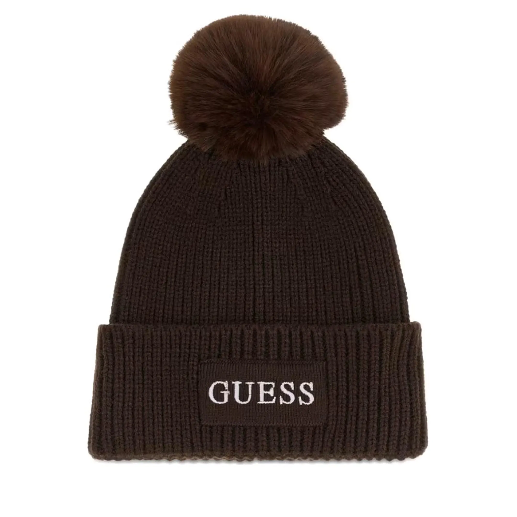 Guess B'Amorette Knitted Hat ' Brown Aw5650Wol01 198168