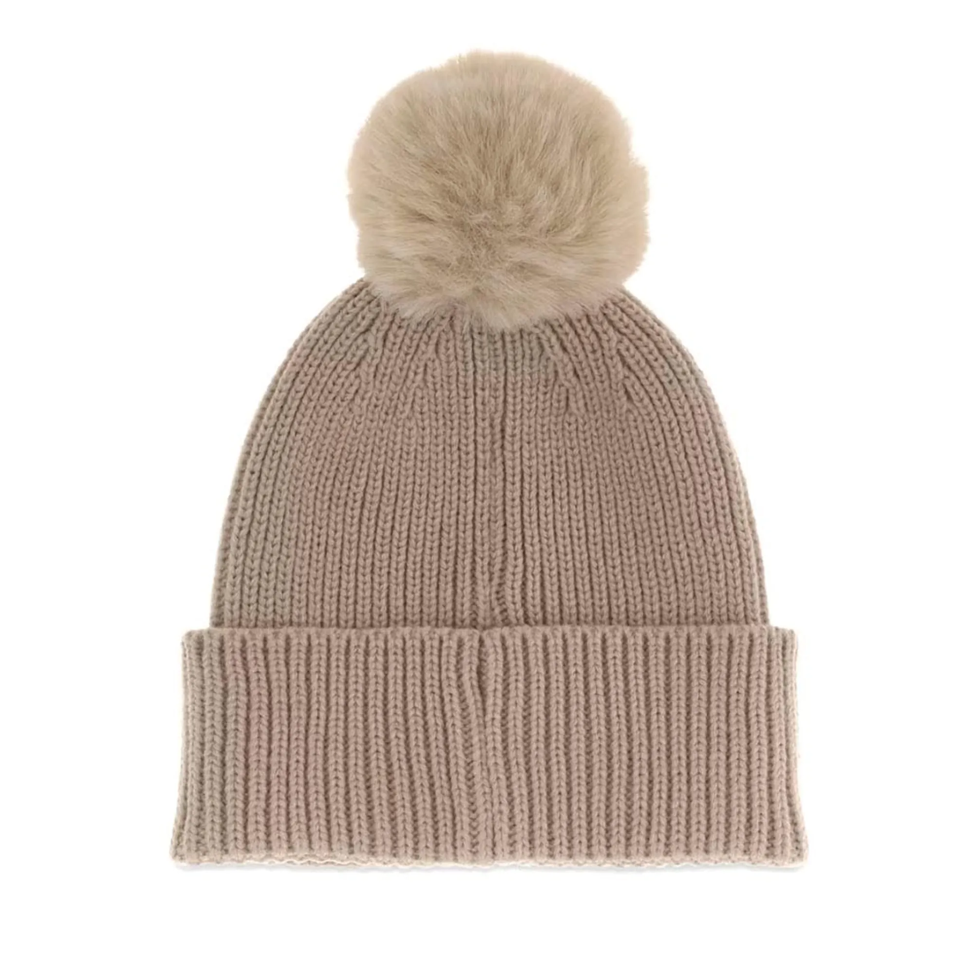 Guess B'Amorette Knitted Hat ' Taupe Aw5650Wol01 198172