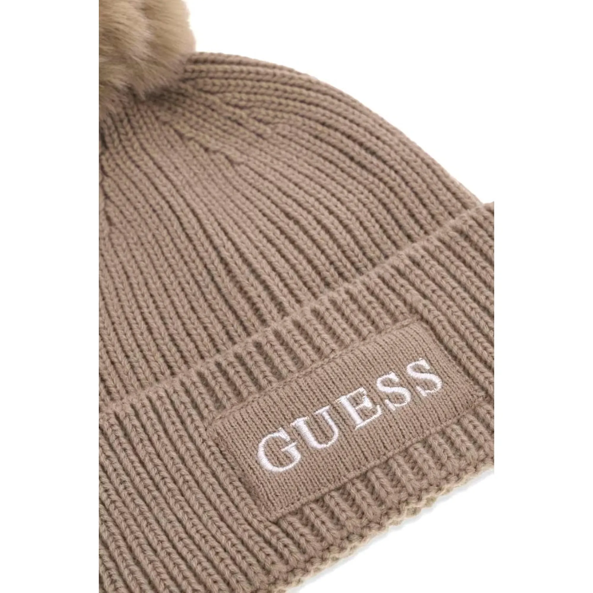Guess B'Amorette Knitted Hat ' Taupe Aw5650Wol01 198173