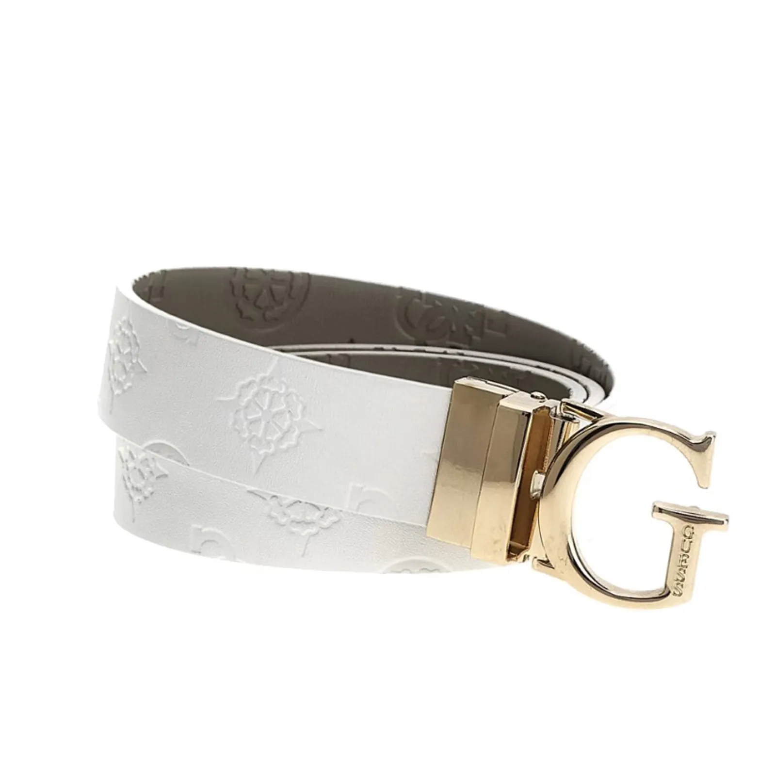 Guess Cintura James 4G Logo Bianco Bw7861P3430 107017