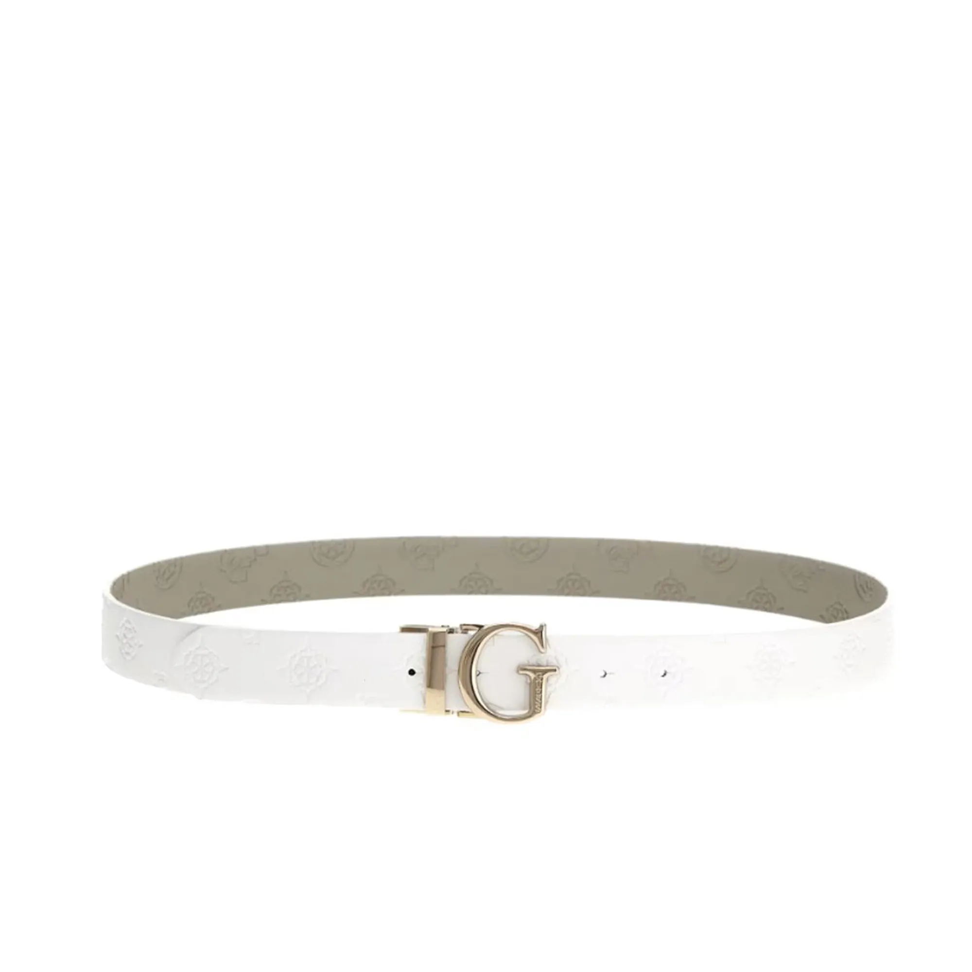 Guess Cintura James 4G Logo Bianco Bw7861P3430 107018