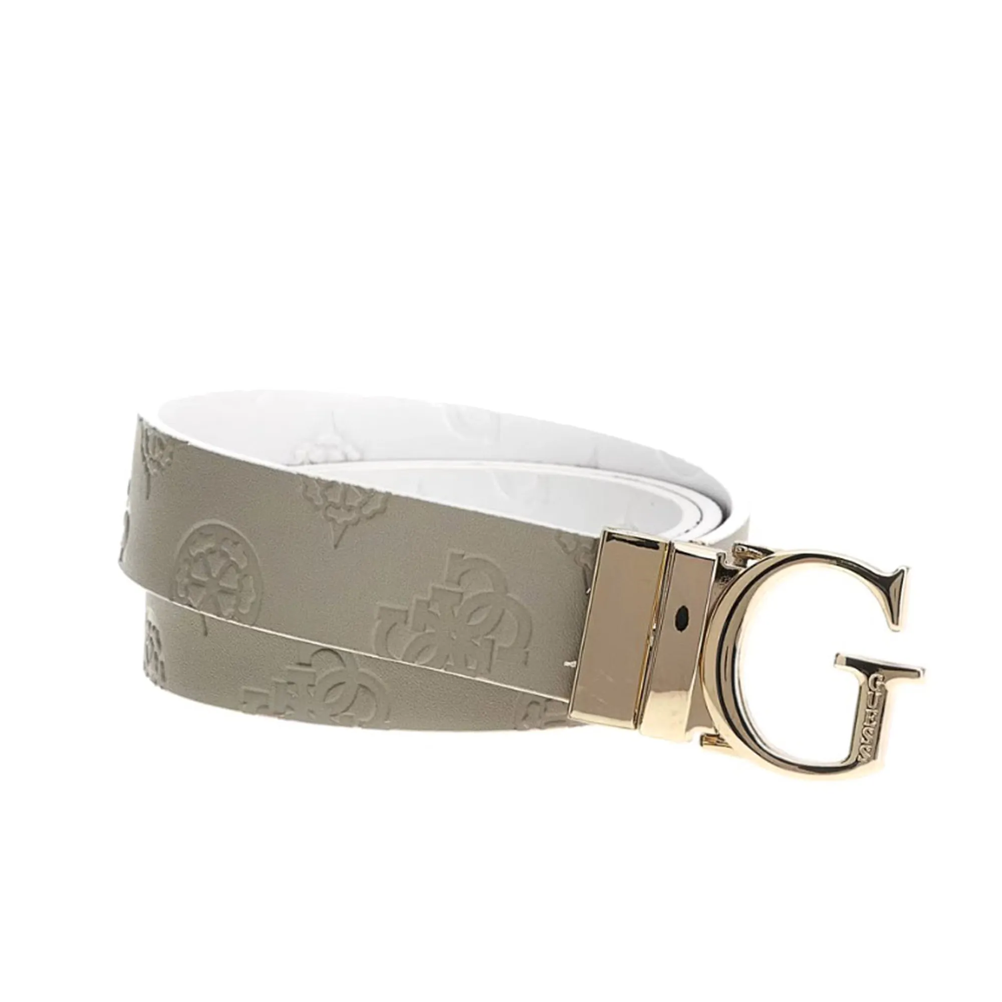 Guess Cintura James 4G Logo Bianco Bw7861P3430 107019