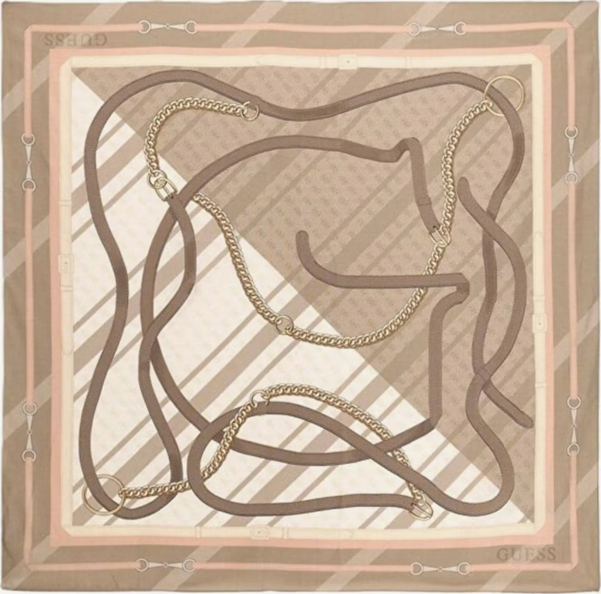 Guess Foulard Guess Beige Aw5659Pol03 193136
