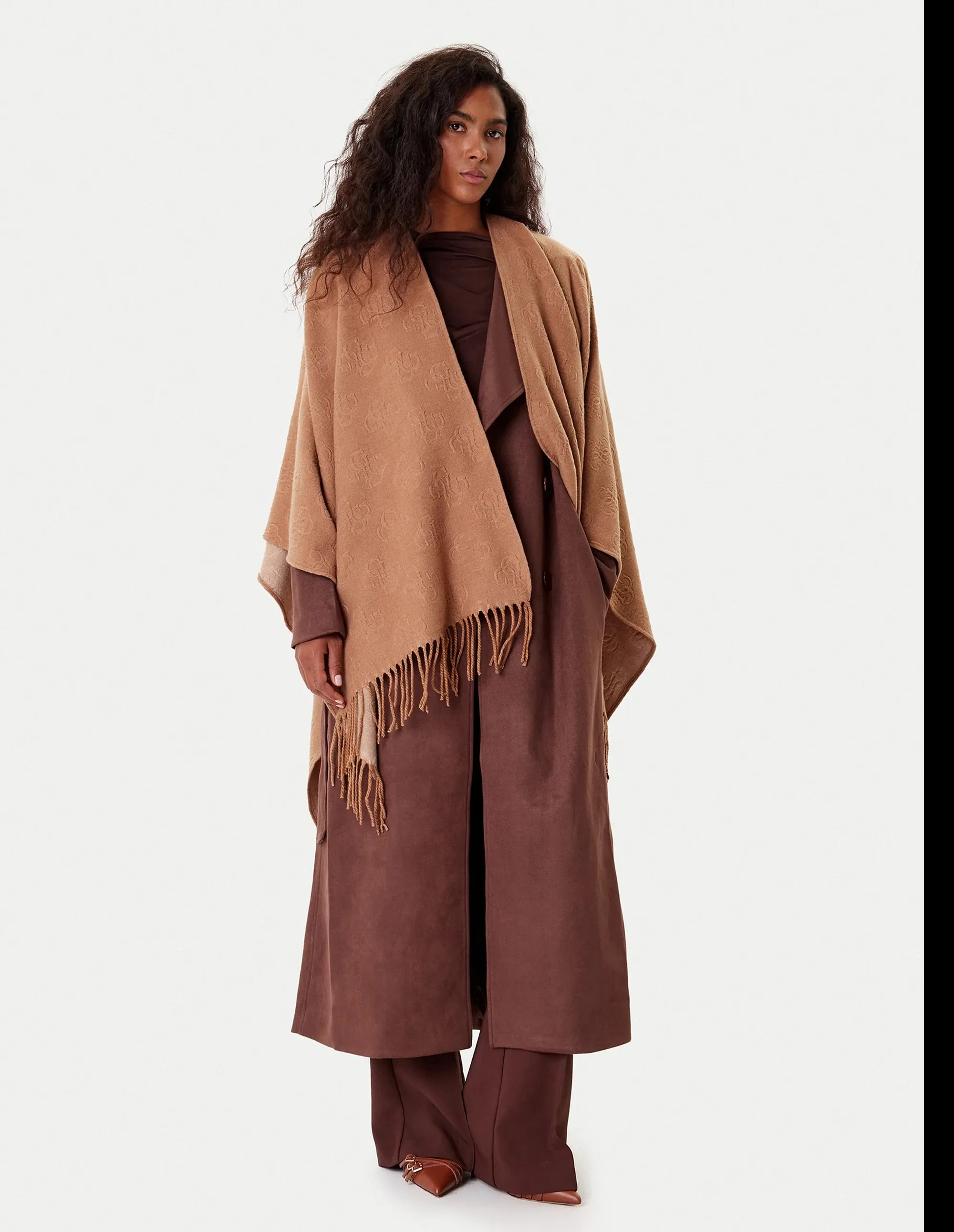 Guess B'Poncho Guess' Beige Aw5421Pol03 156630