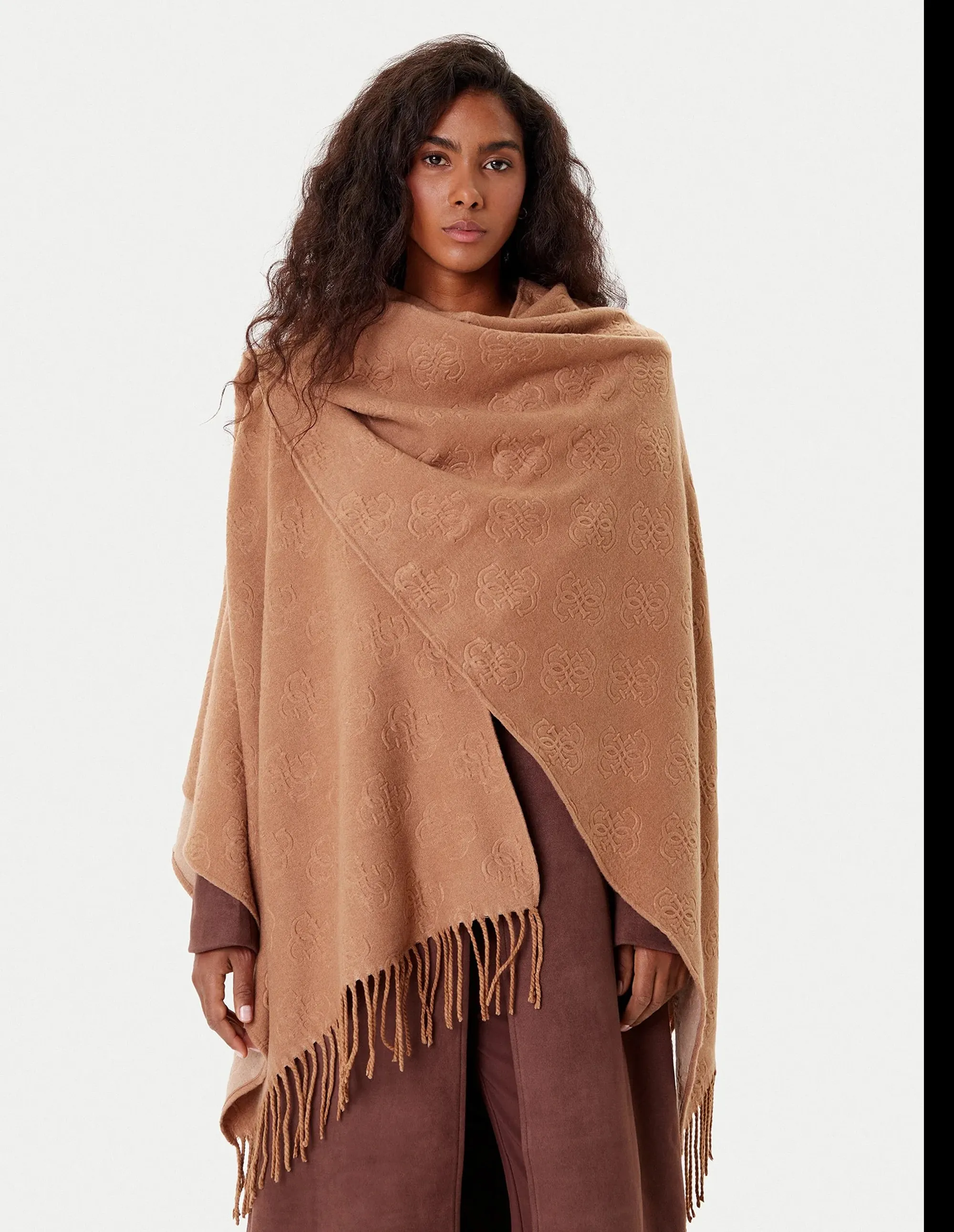 Guess B'Poncho Guess' Beige Aw5421Pol03 156634