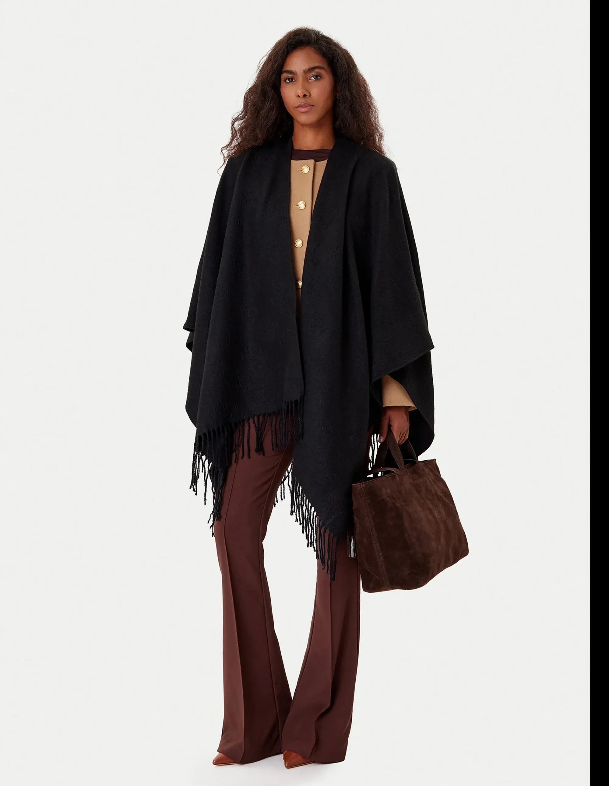 Guess B'Poncho Guess' Black Aw5421Pol03 156631
