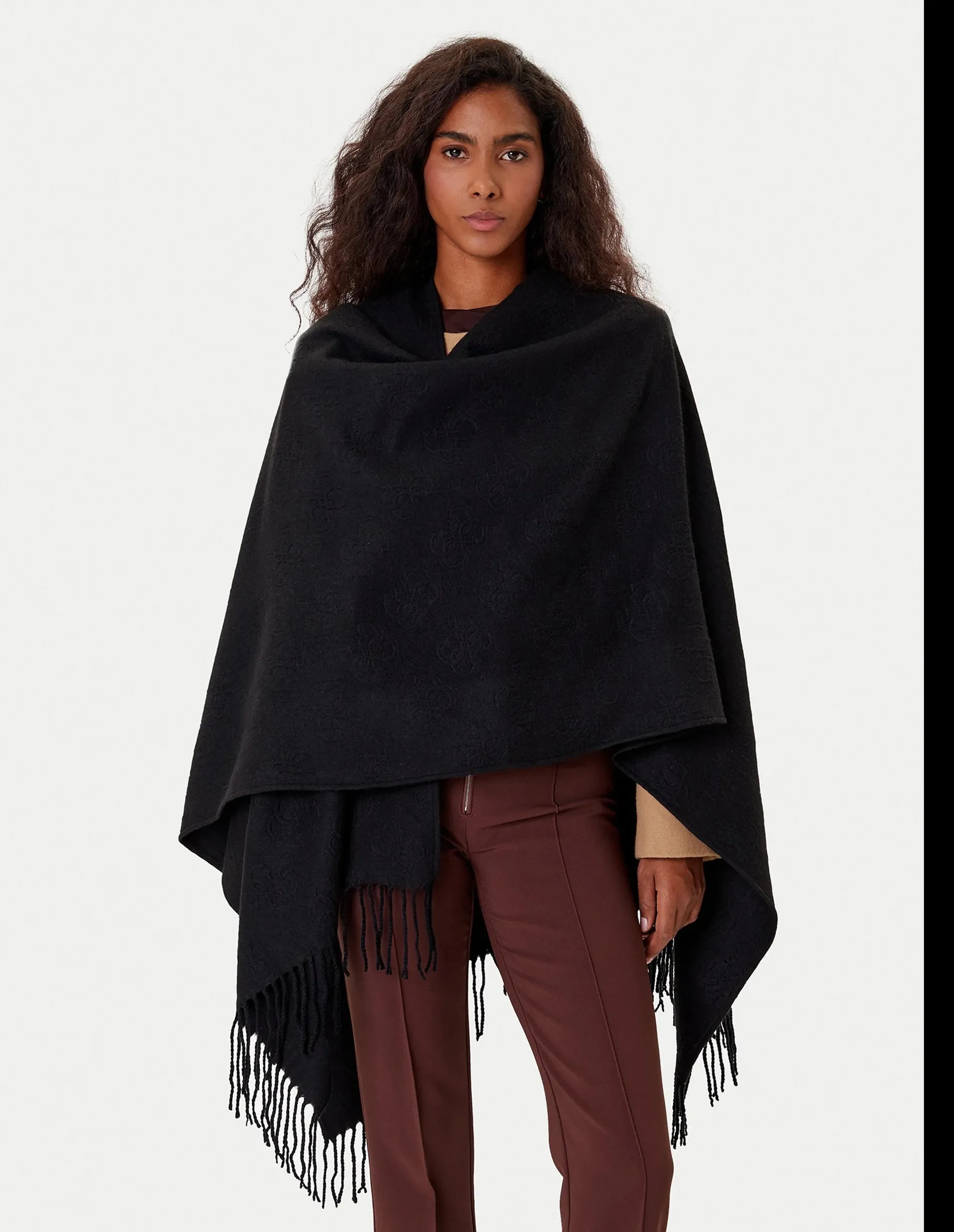 Guess B'Poncho Guess' Black Aw5421Pol03 156633