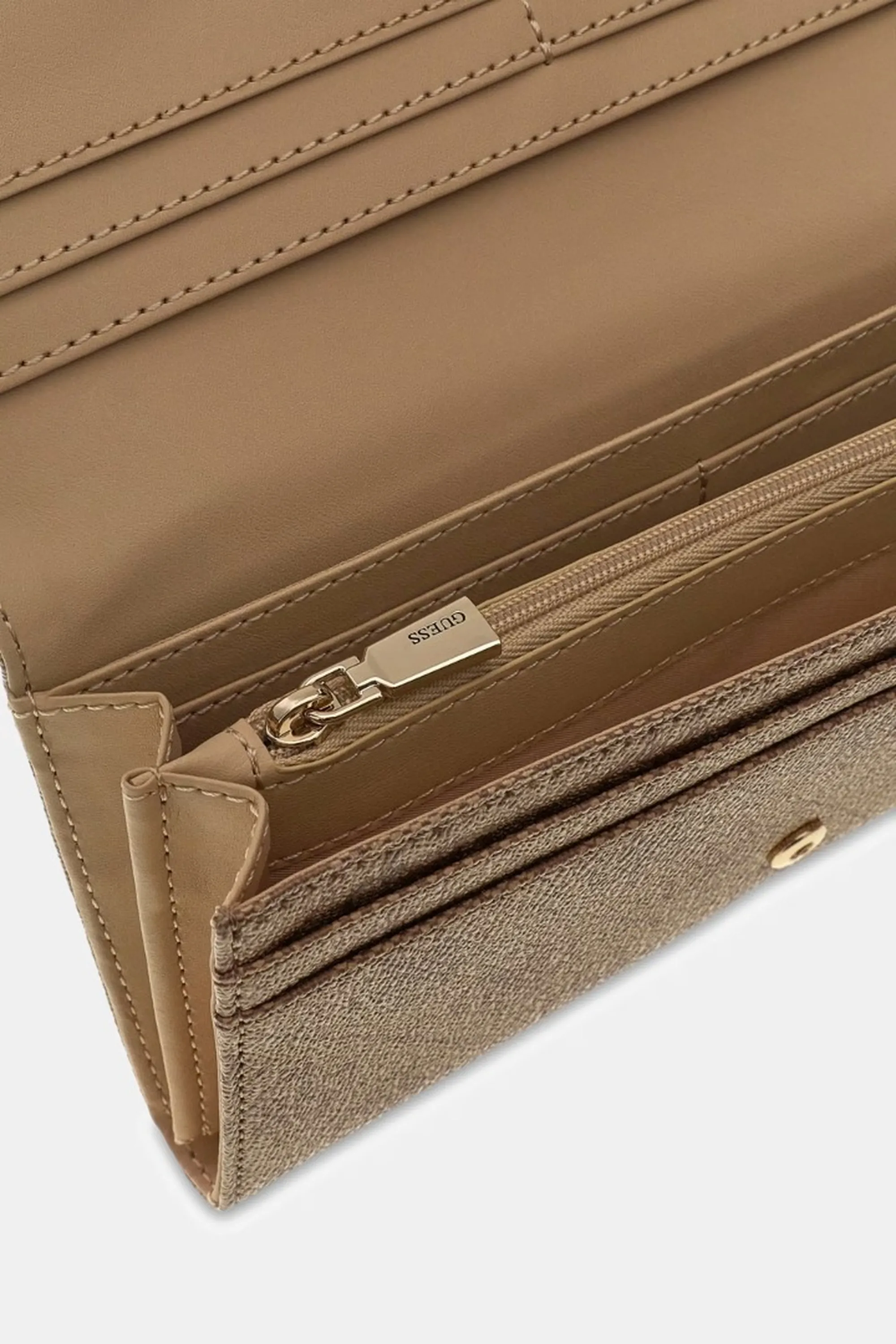 Guess B'Yvonne Maxi Wallet' Beige Swsg2378155 190654