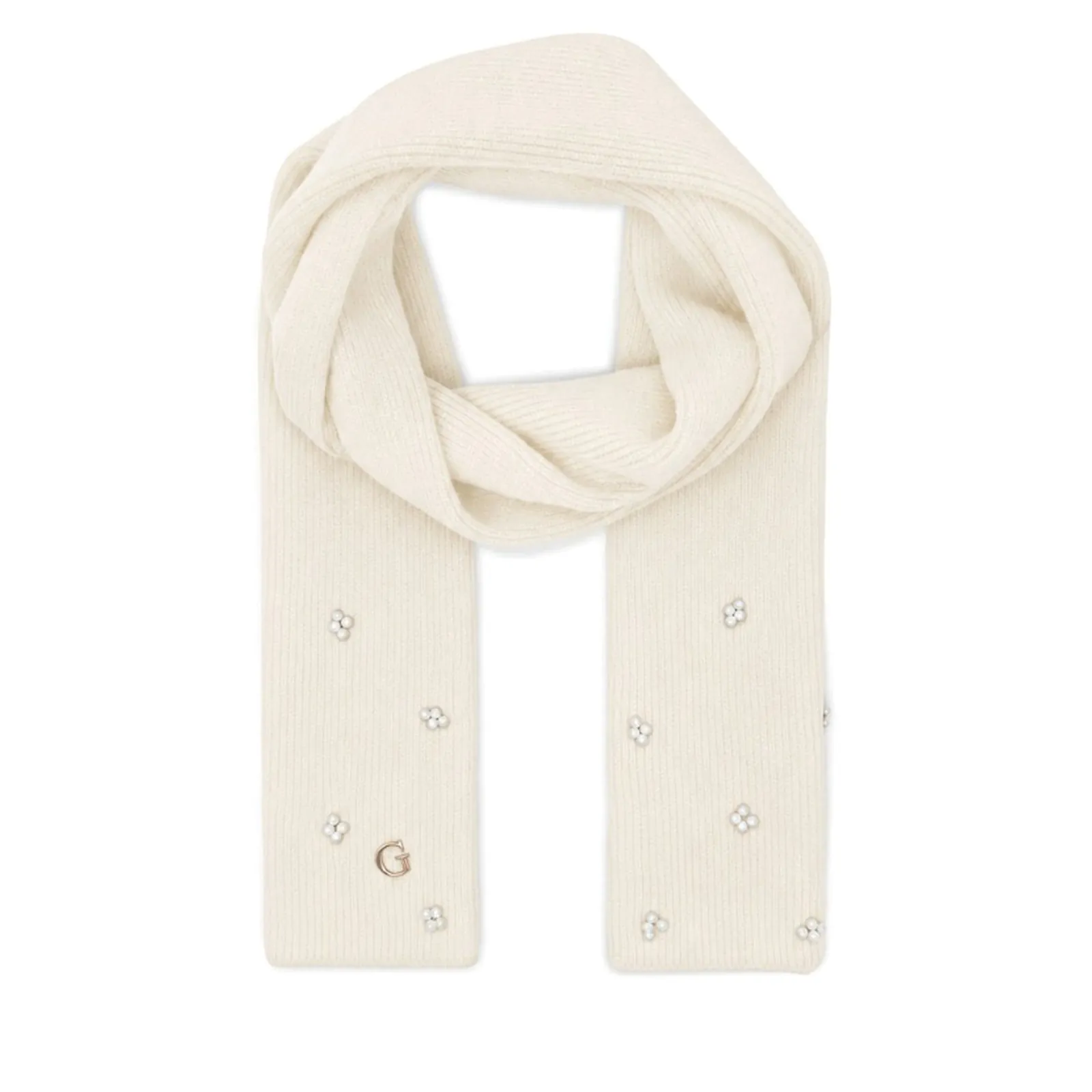 Guess Sciarpa Guess Bianco Sporco Aw5636Vis03 196634