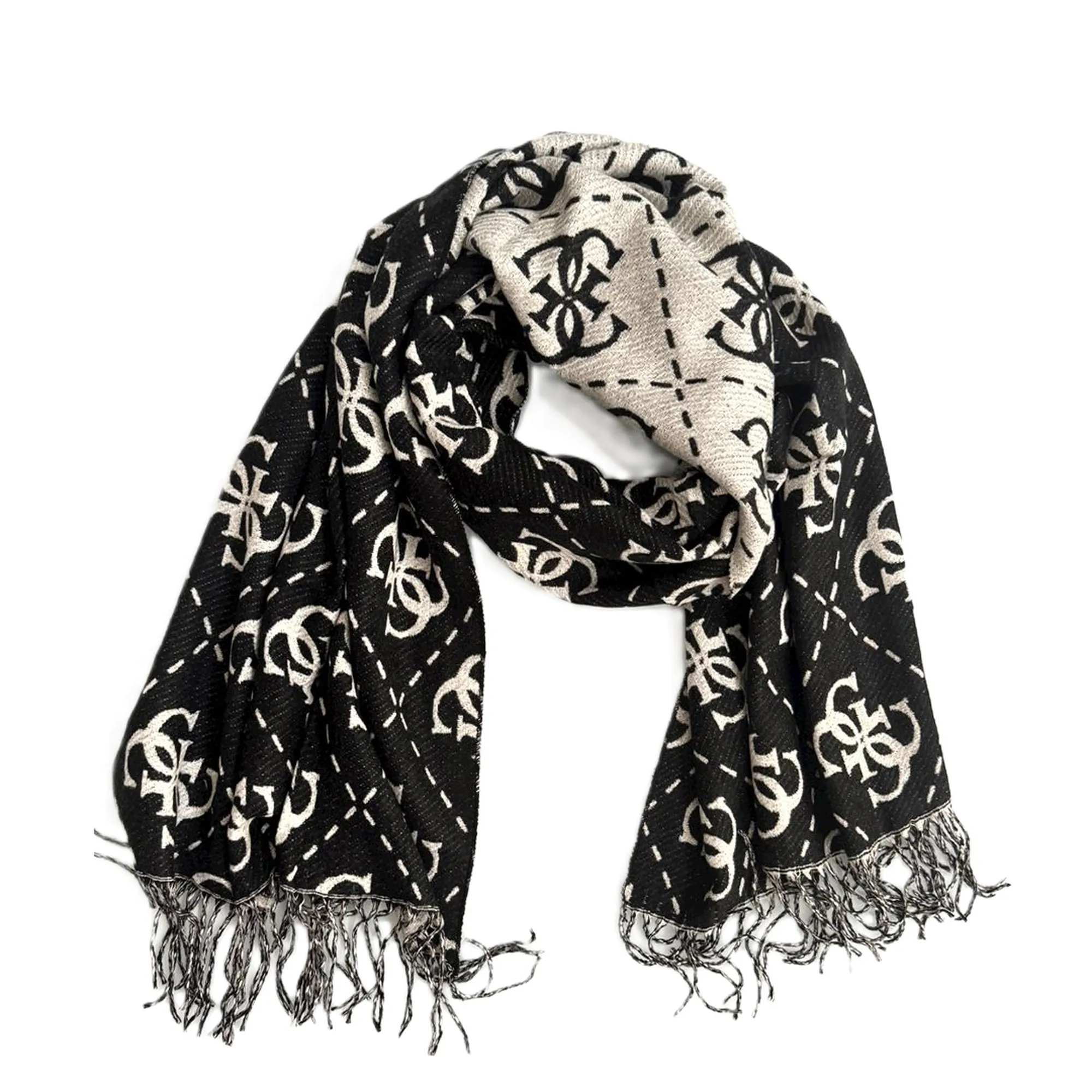 Guess Sciarpa Guess Nero Aw5217Vis03 157714