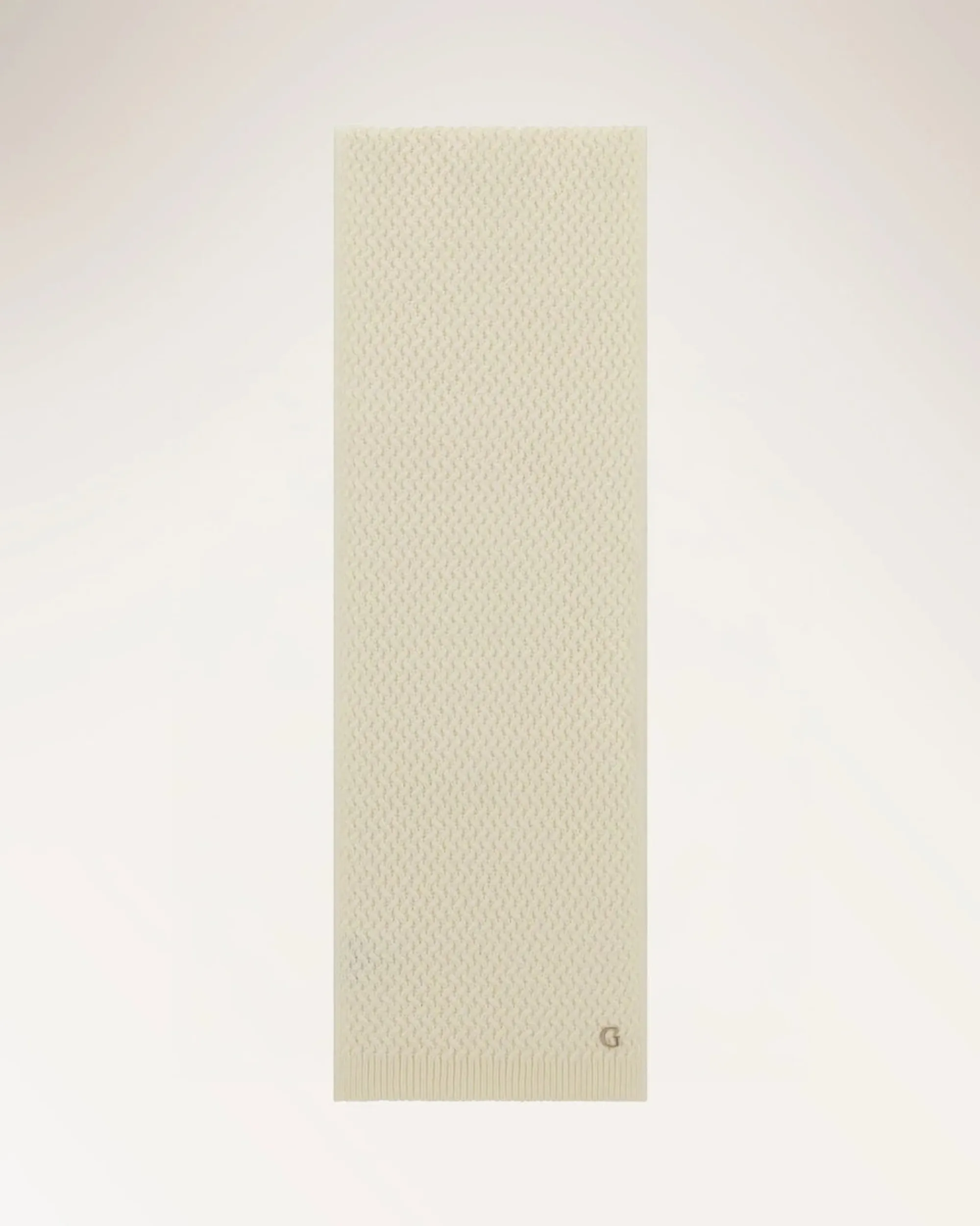 Guess Sciarpa Lavorata A Maglia Bianco Aw5651Wol03 197635