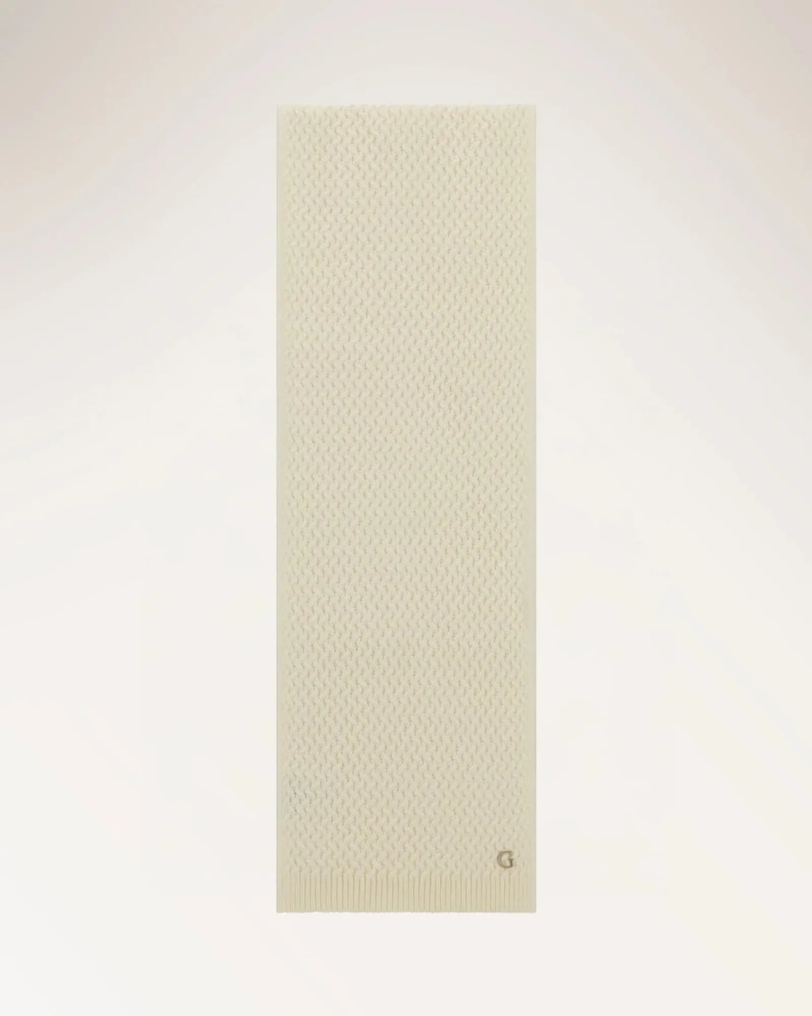 Guess Sciarpa Lavorata A Maglia Bianco Aw5651Wol03 197635