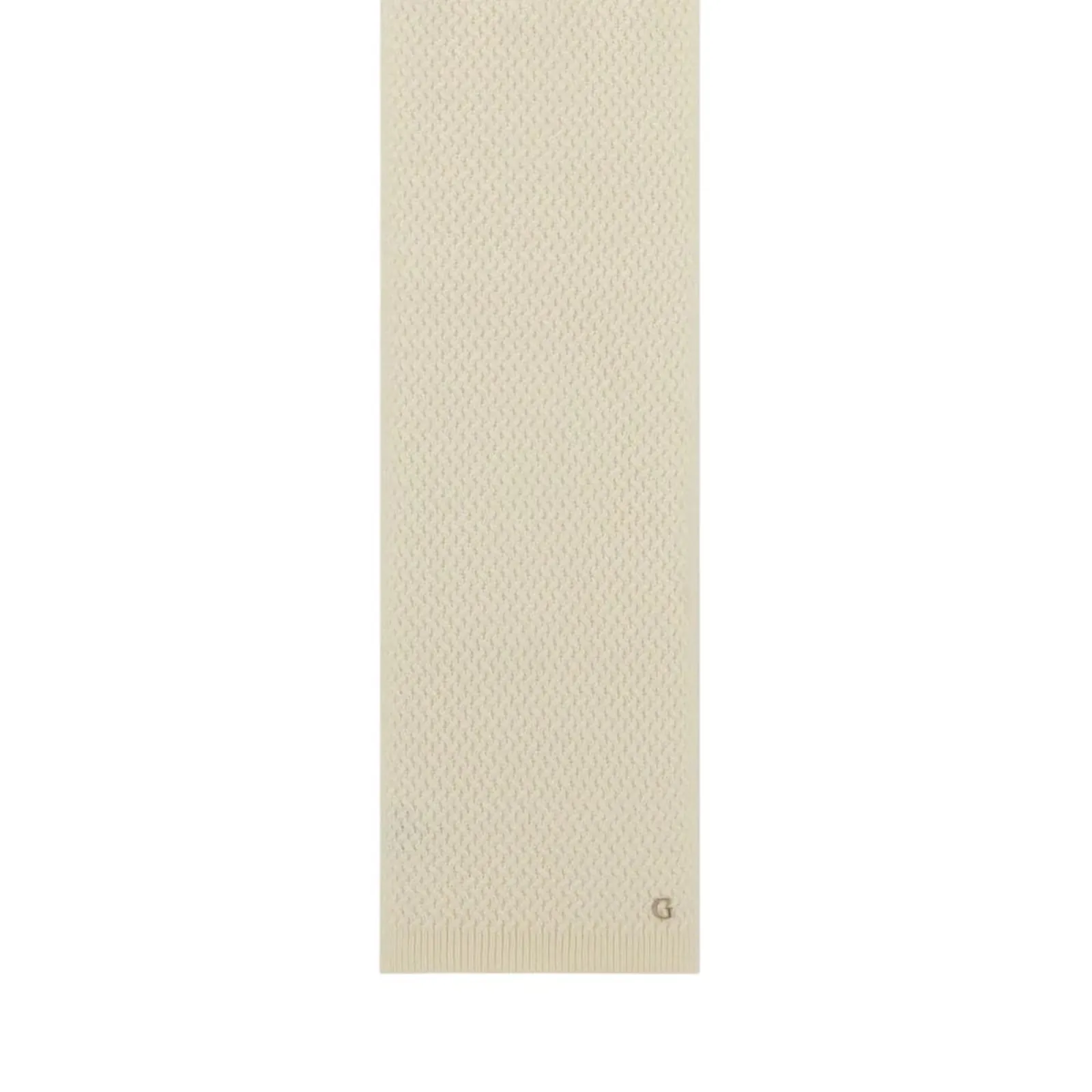Guess Sciarpa Lavorata A Maglia Bianco Aw5651Wol03 198166