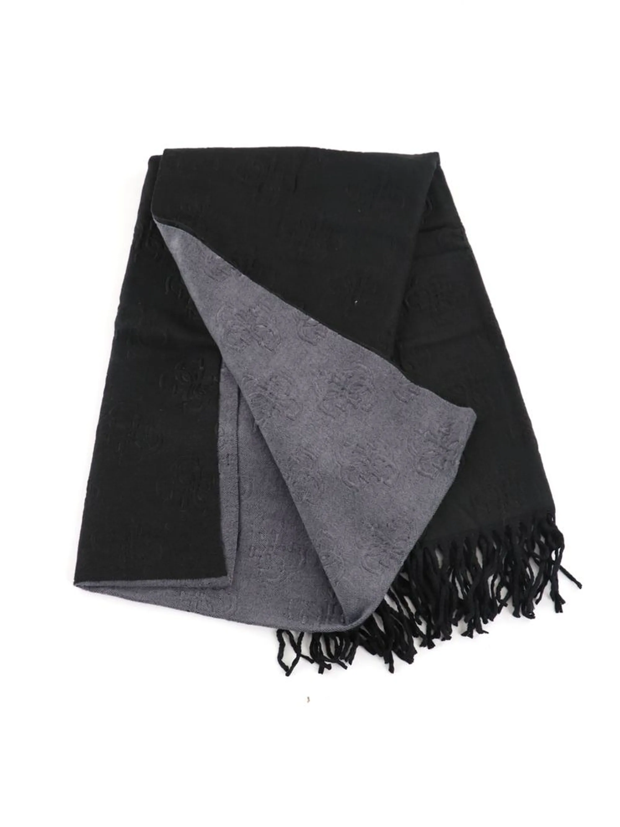 Guess B'Guess Logo Scarf' Black Aw5675Pol03 187152