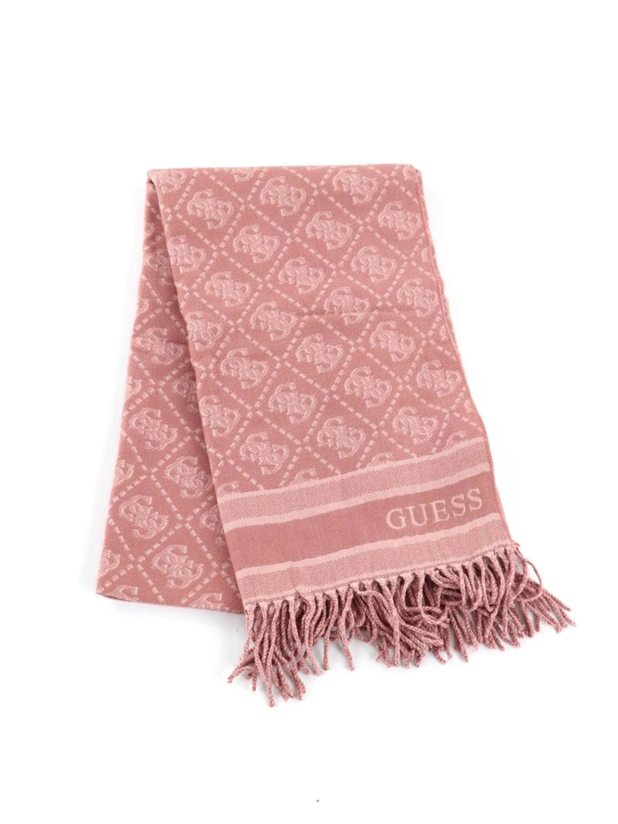 Guess B'Guess Logo Scarf' Rosa Aw5665Pol03 187162