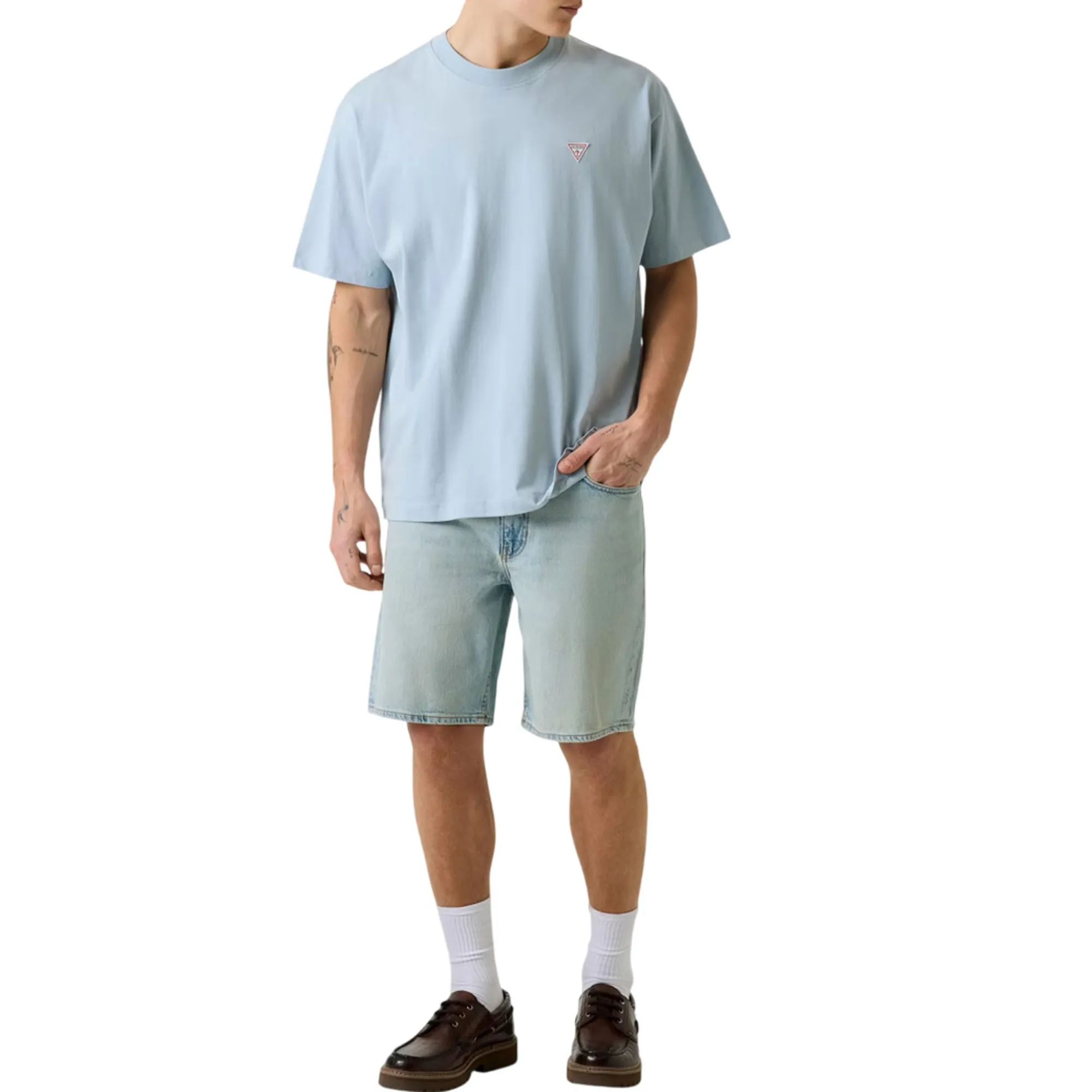 Guess Jeans Bermuda Denim Chiaro M4Yd37D5M51 172602