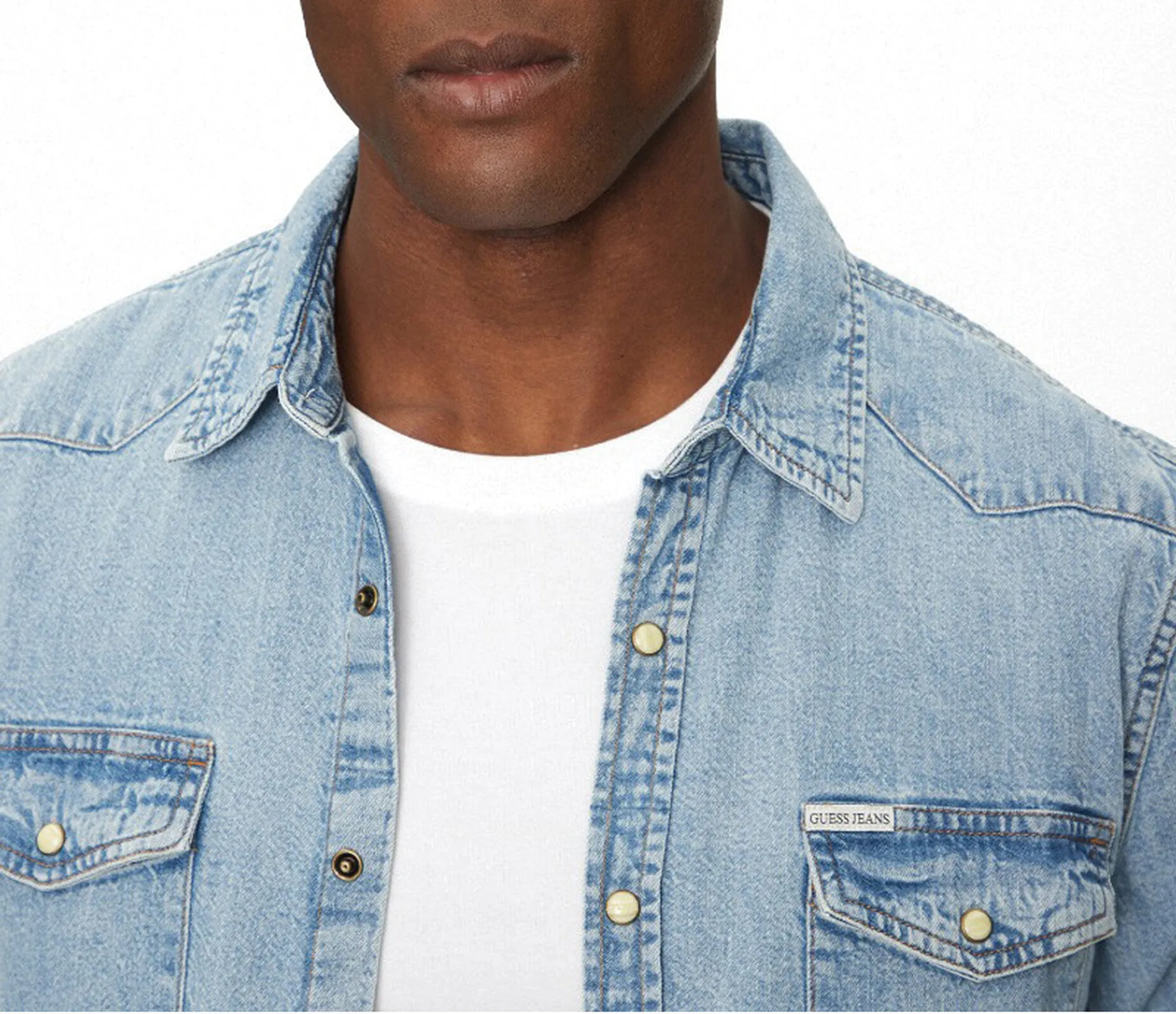 Guess Jeans B'Shirt ' Denim M5Rh55D5M82 159744