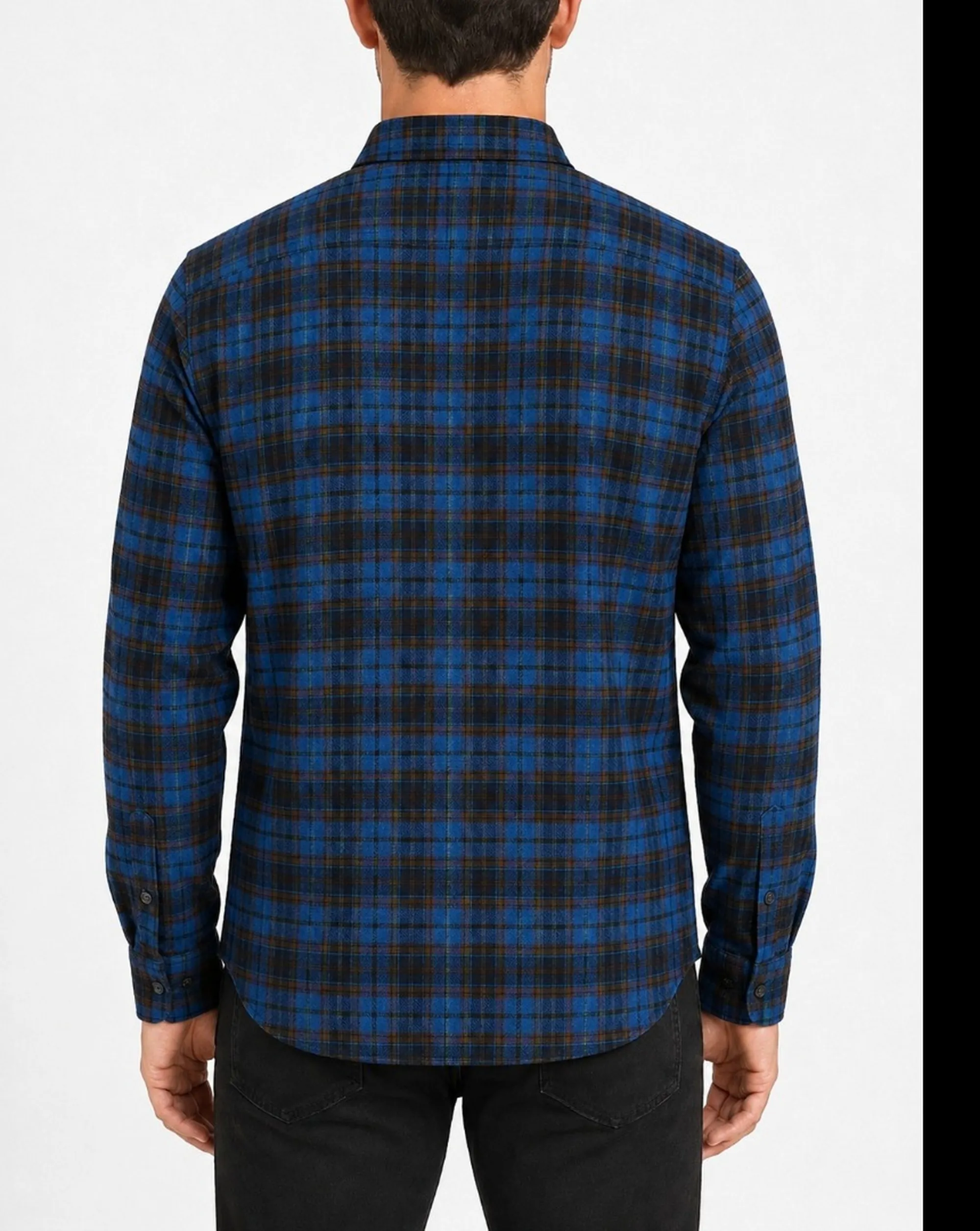Guess Jeans B'Flannel Shirt' Blu M6Bh10W3787 188017