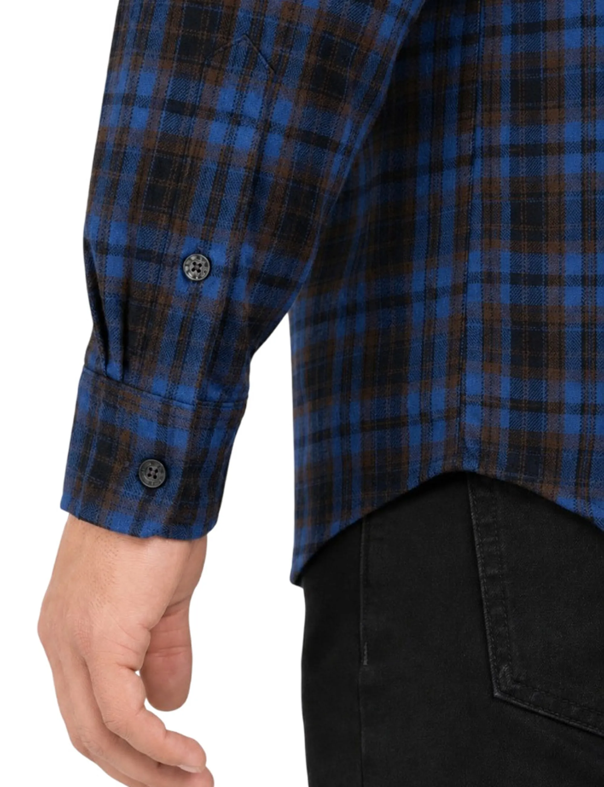 Guess Jeans B'Flannel Shirt' Blu M6Bh10W3787 188129