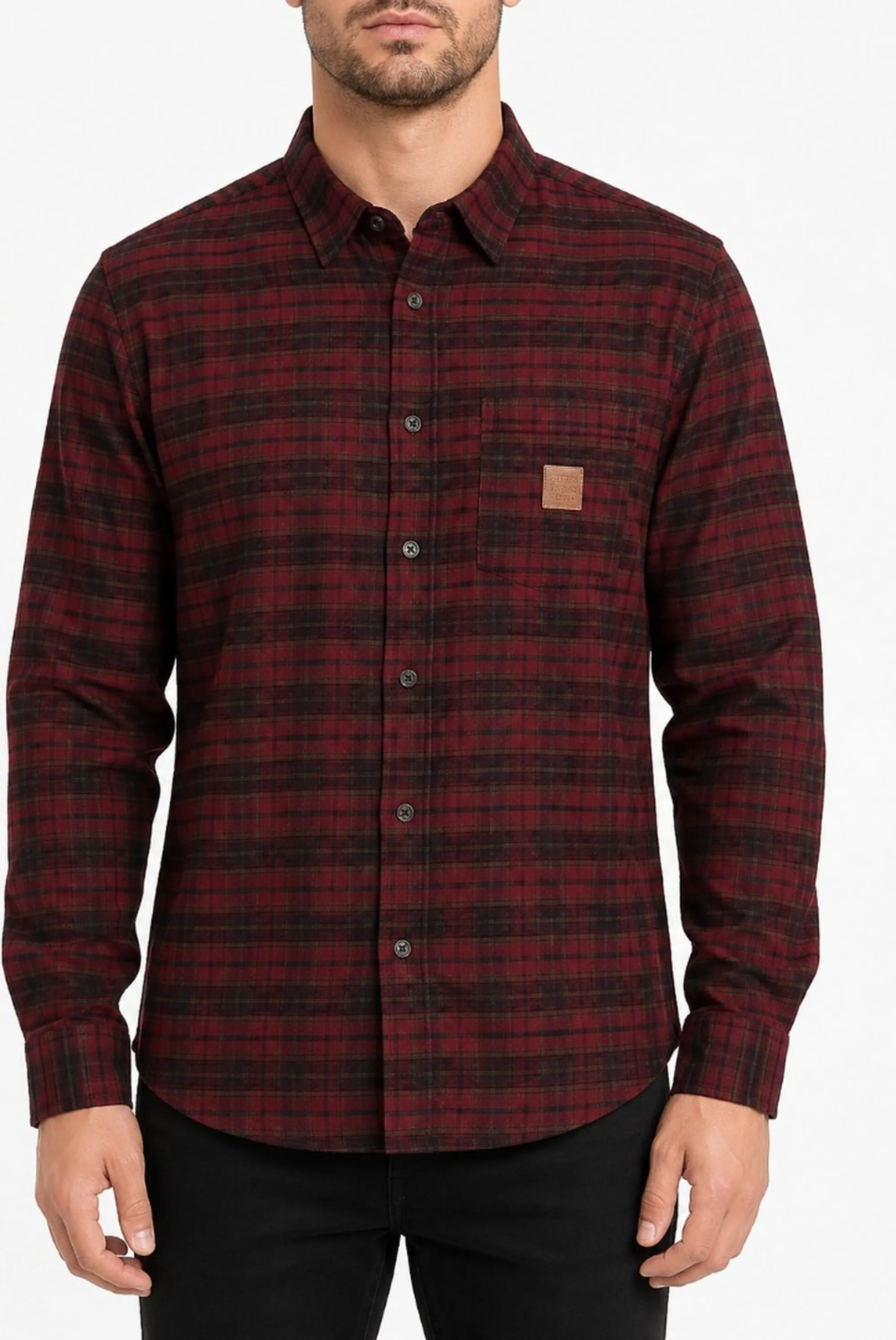 Guess Jeans B'Flannel Shirt' Red M6Bh10W3787 188010