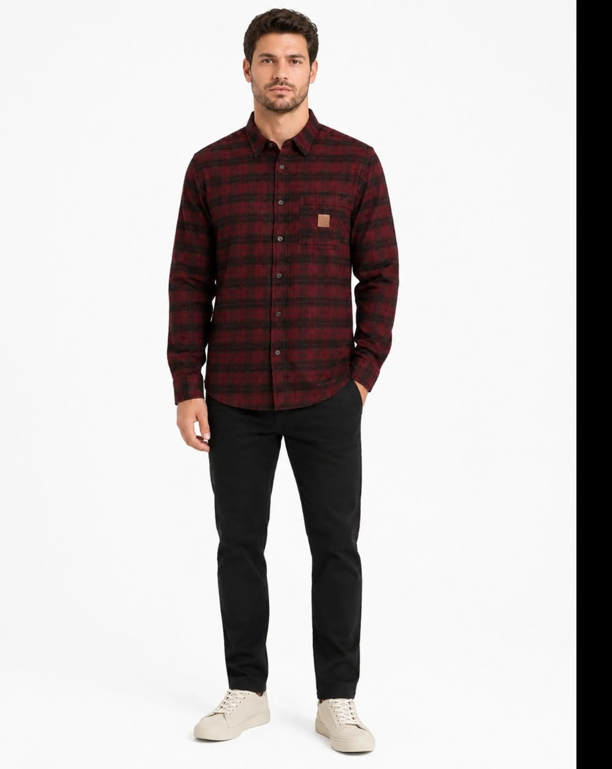 Guess Jeans B'Flannel Shirt' Red M6Bh10W3787 188011