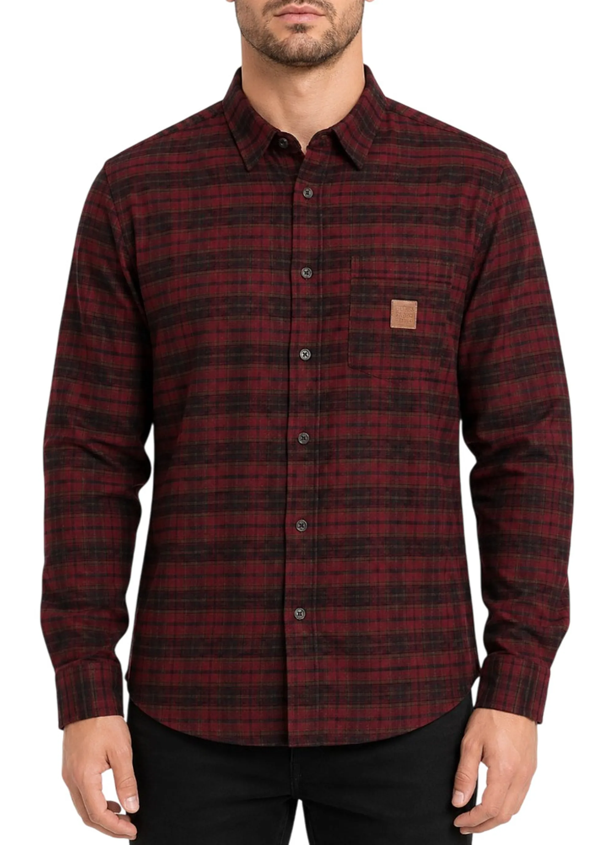 Guess Jeans B'Flannel Shirt' Red M6Bh10W3787 188130