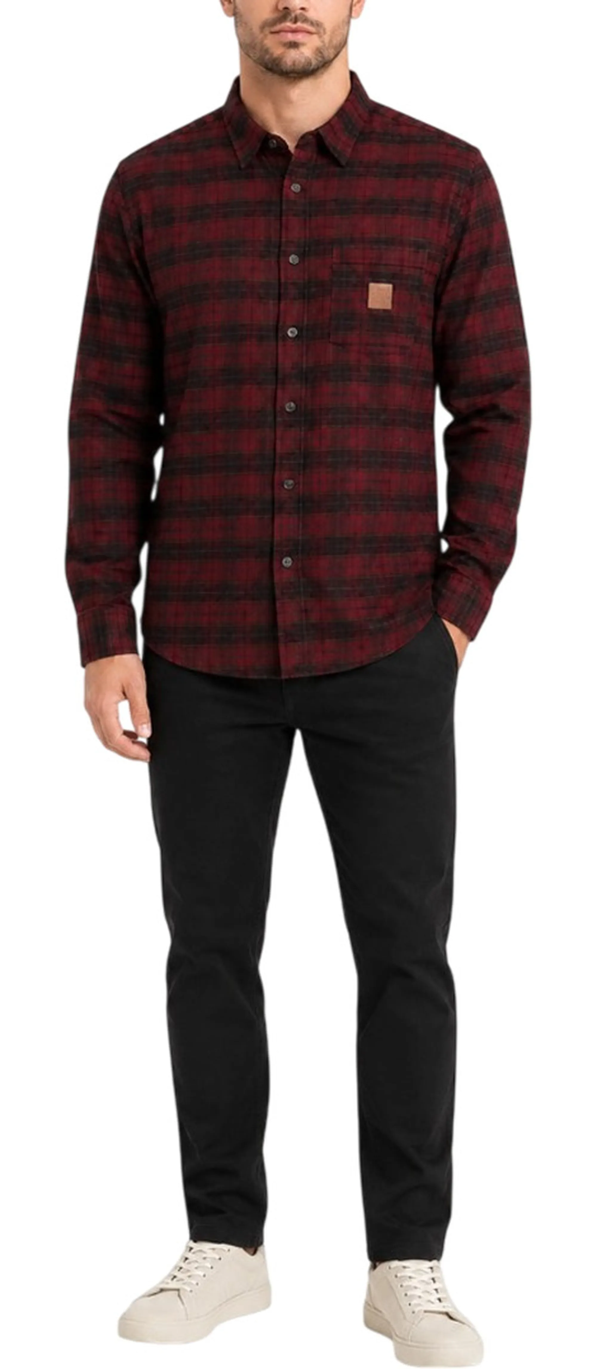 Guess Jeans B'Flannel Shirt' Red M6Bh10W3787 188132