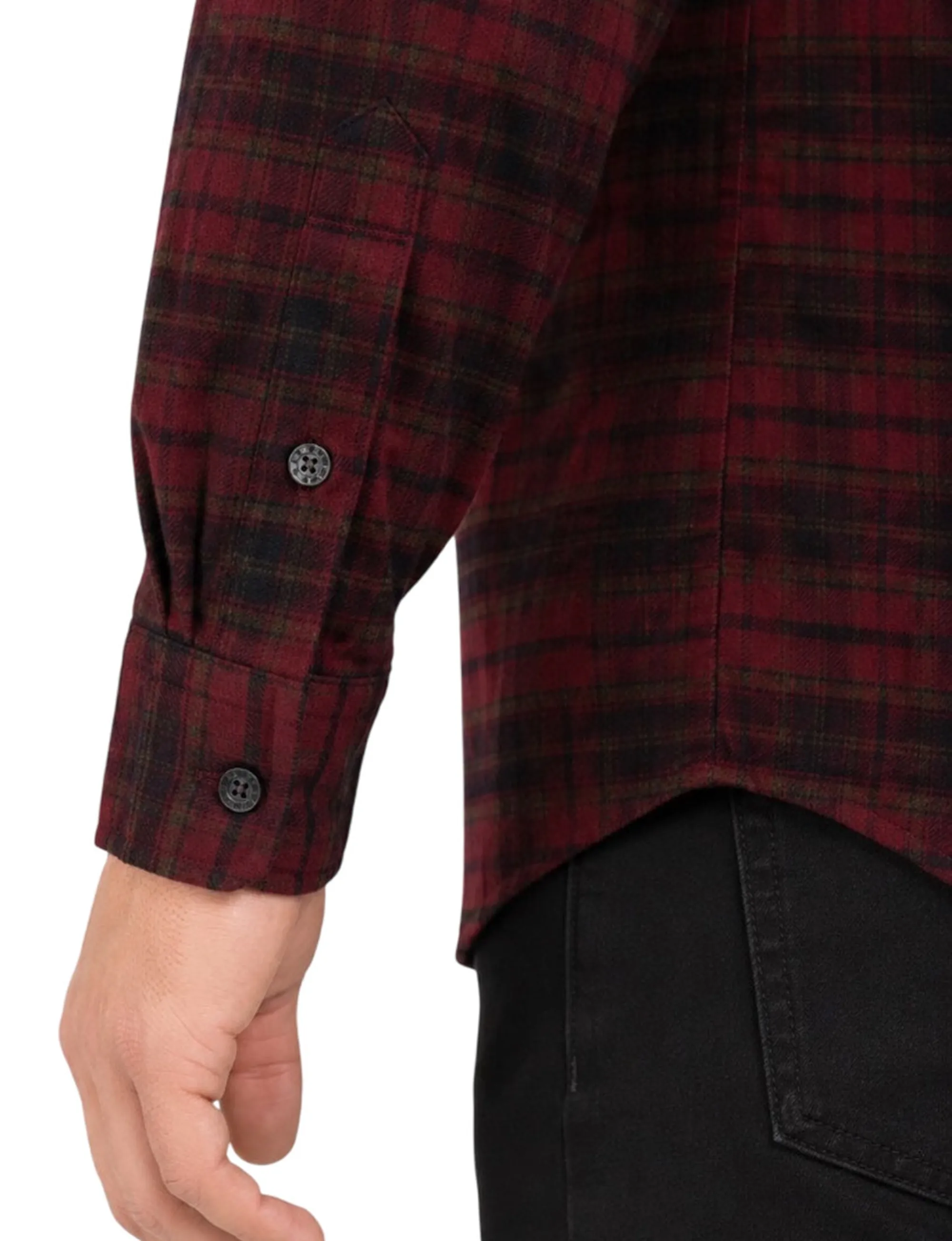 Guess Jeans B'Flannel Shirt' Red M6Bh10W3787 188133