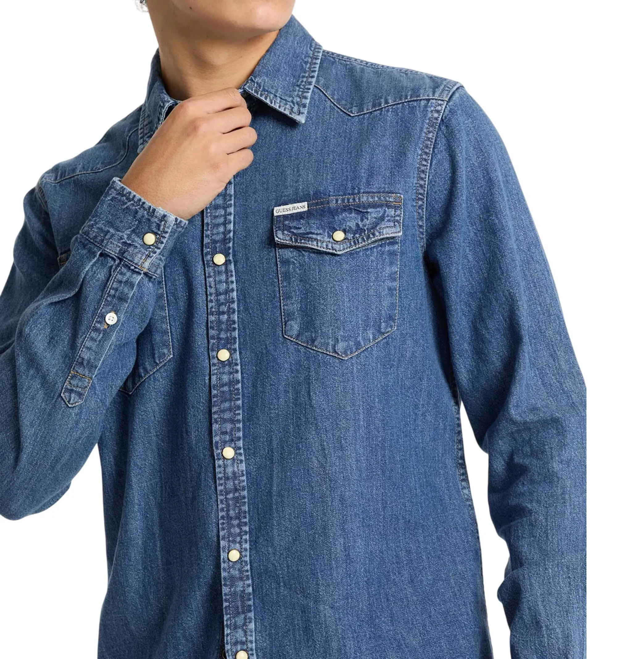 Guess Jeans B'Jeans Shirt' Denim M4Yh55D5Ei1 178239